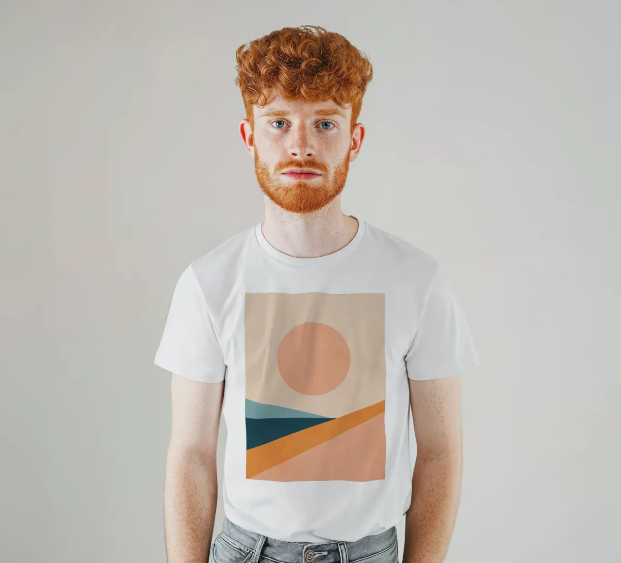 Minimal Abstract 15 t-shirt by Gaite