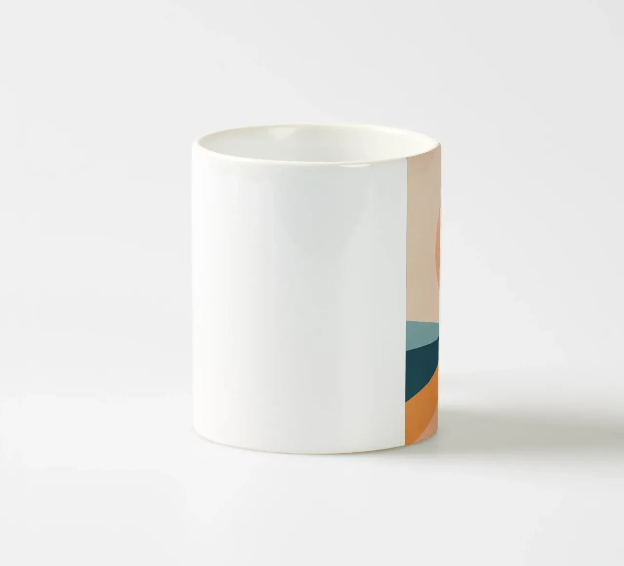 Astratto minimale 15 tazza in ceramica da Gaite