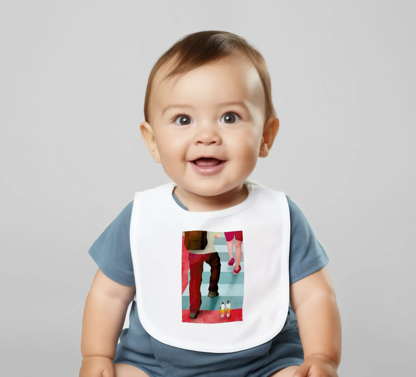 Giant Steps bavaglino da Ellen Weinstein