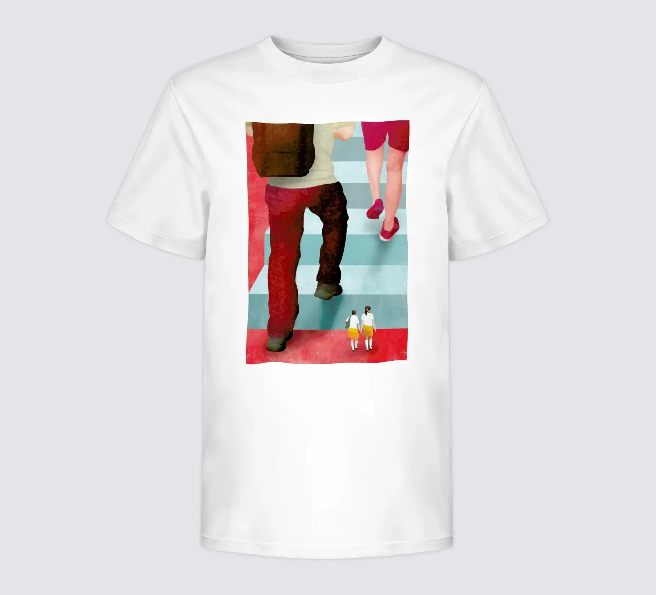 Giant Steps kids t-shirt by Ellen Weinstein