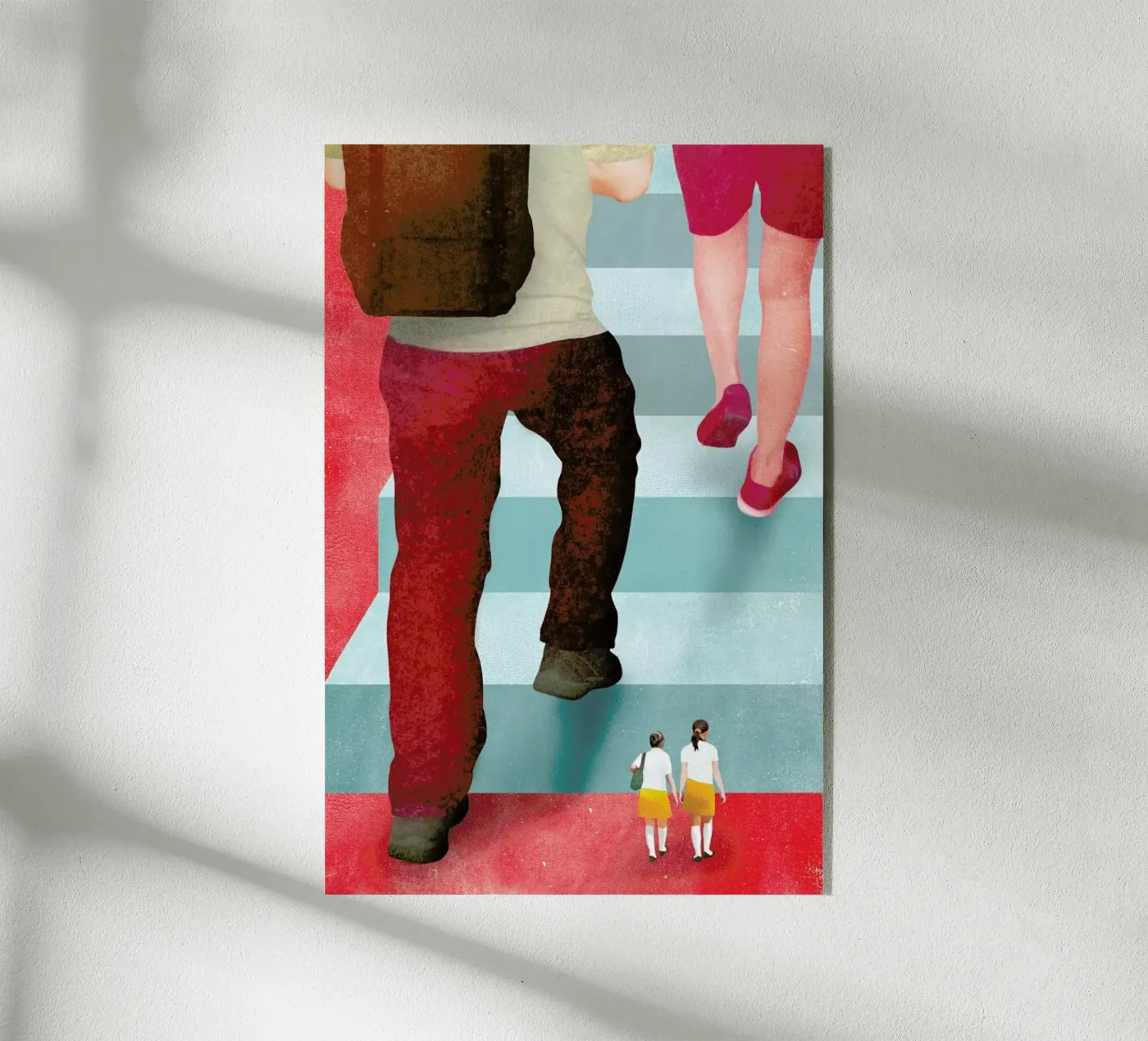 Giant Steps plexiglas de Ellen Weinstein