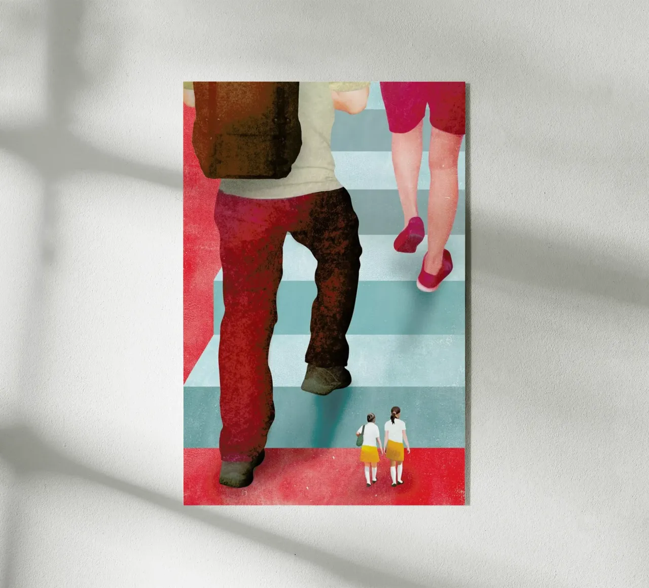 Giant Steps plexiglass da Ellen Weinstein