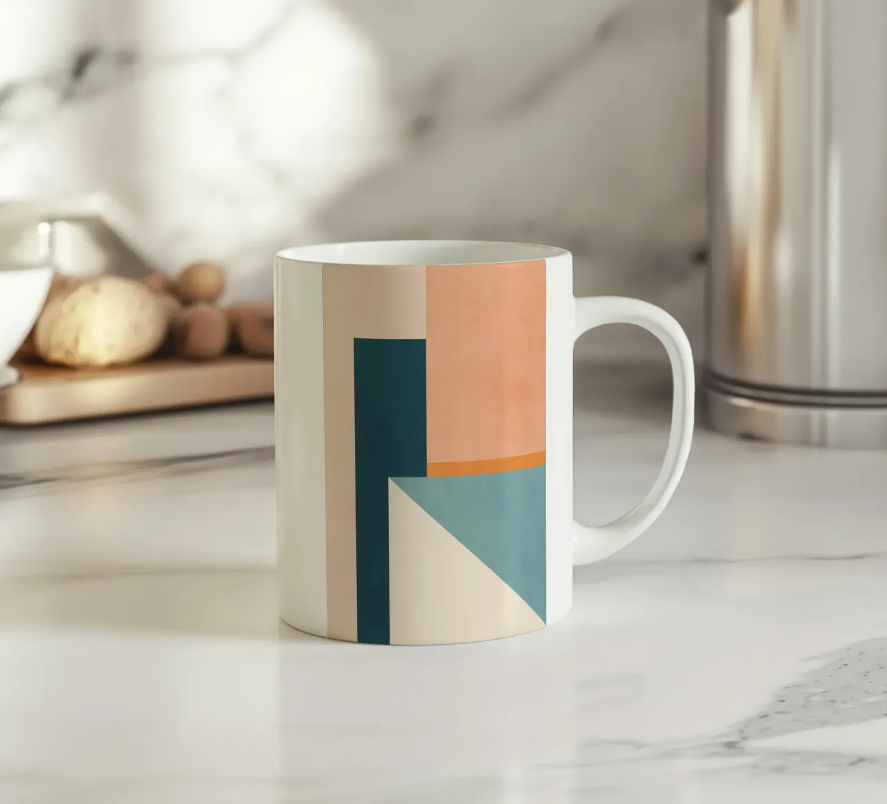 Astratto minimale 17a tazza in ceramica da Gaite