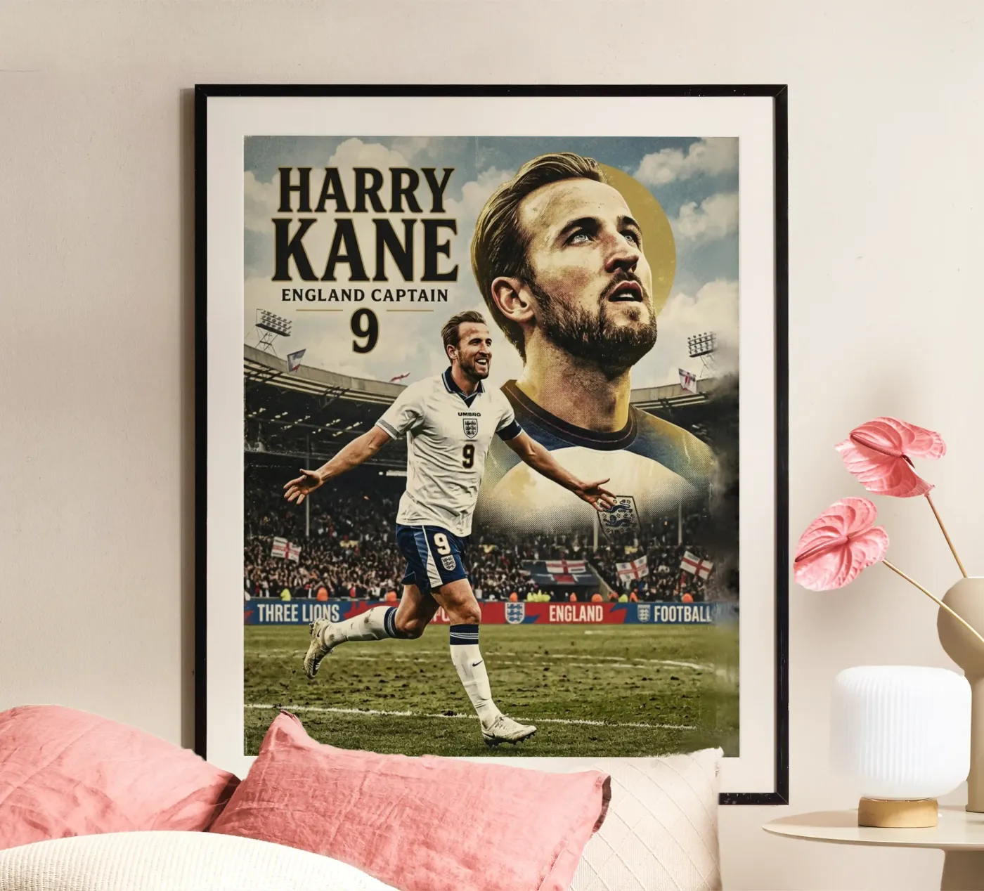 Harry Kane poster da Darah Juang