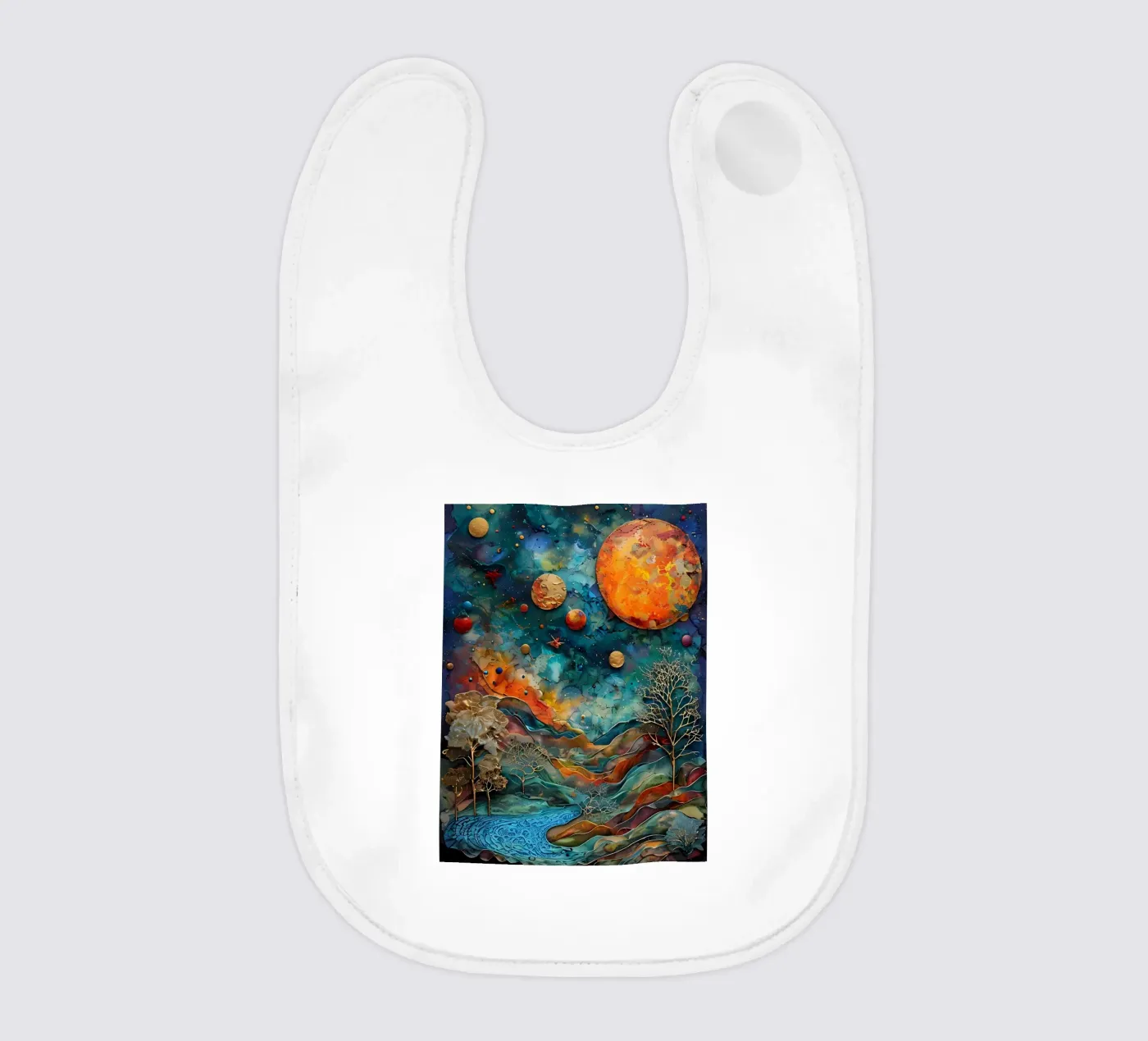 Celestial Dreamscape Babylätzchen von Artistic-shop