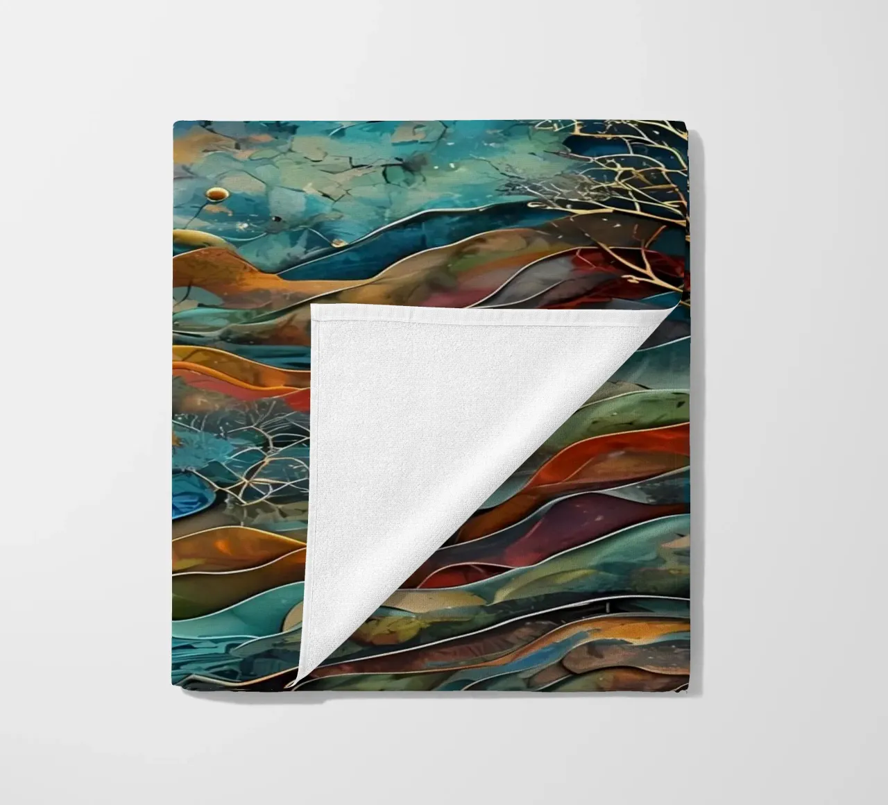 Paesaggio onirico celeste telo mare da Artistic-shop