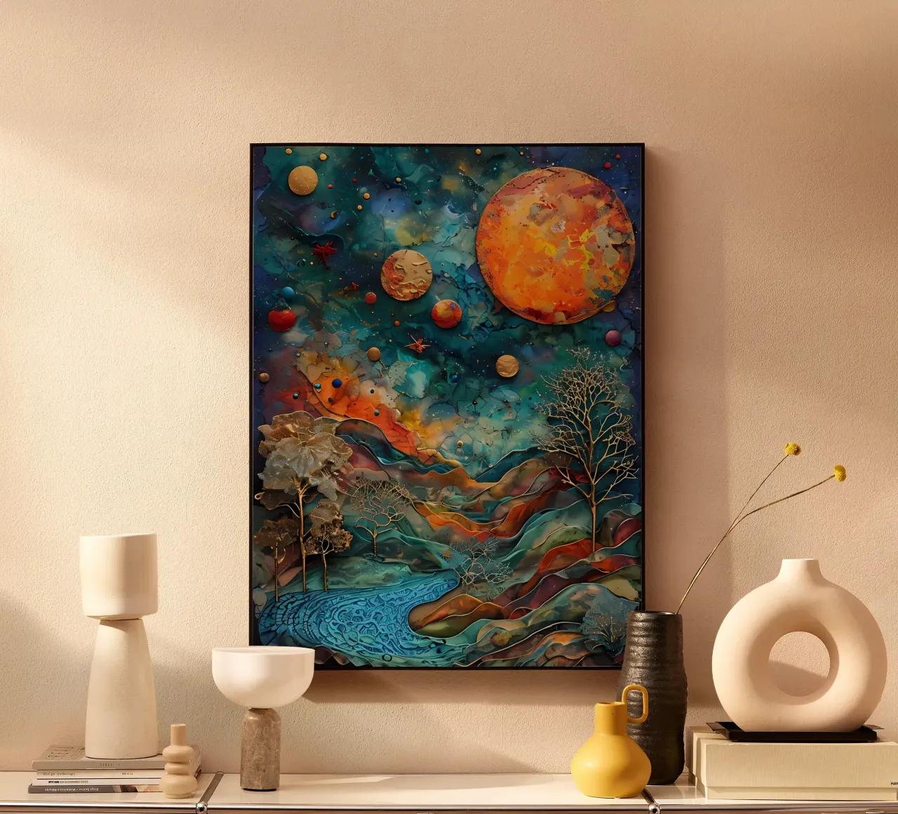 Celestial Dreamscape plexiglas de Artistic-shop