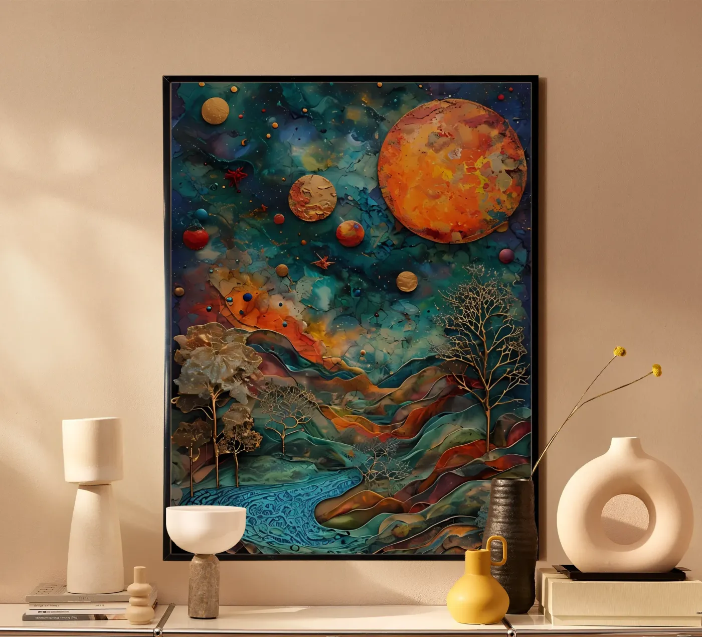 Celestial Dreamscape Poster von Artistic-shop