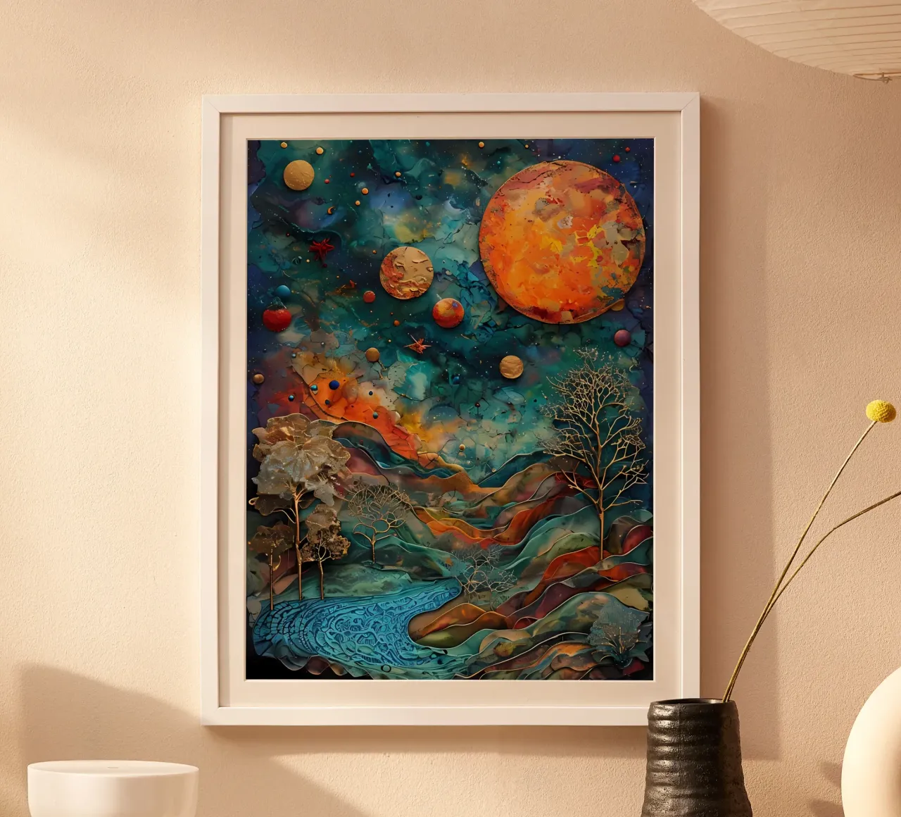 Celestial Dreamscape poster by Artistic-shop
