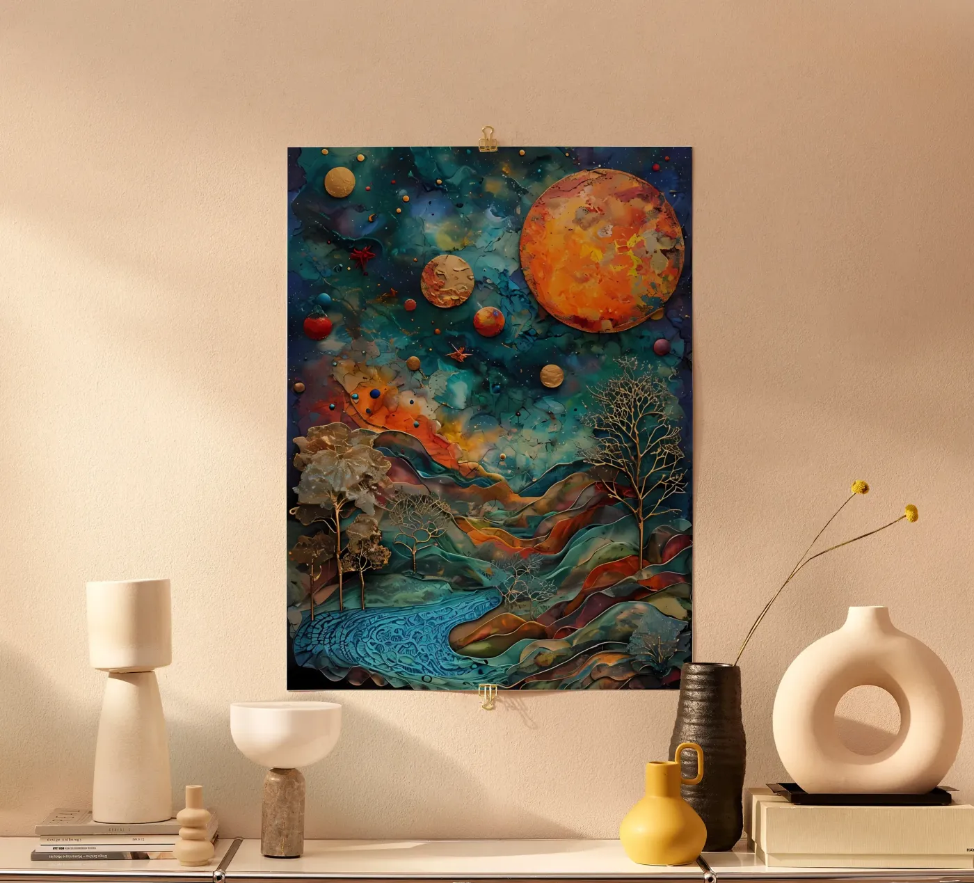 Celestial Dreamscape Poster von Artistic-shop