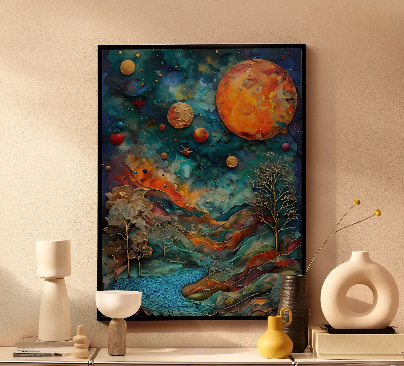 Celestial Dreamscape Poster von Artistic-shop