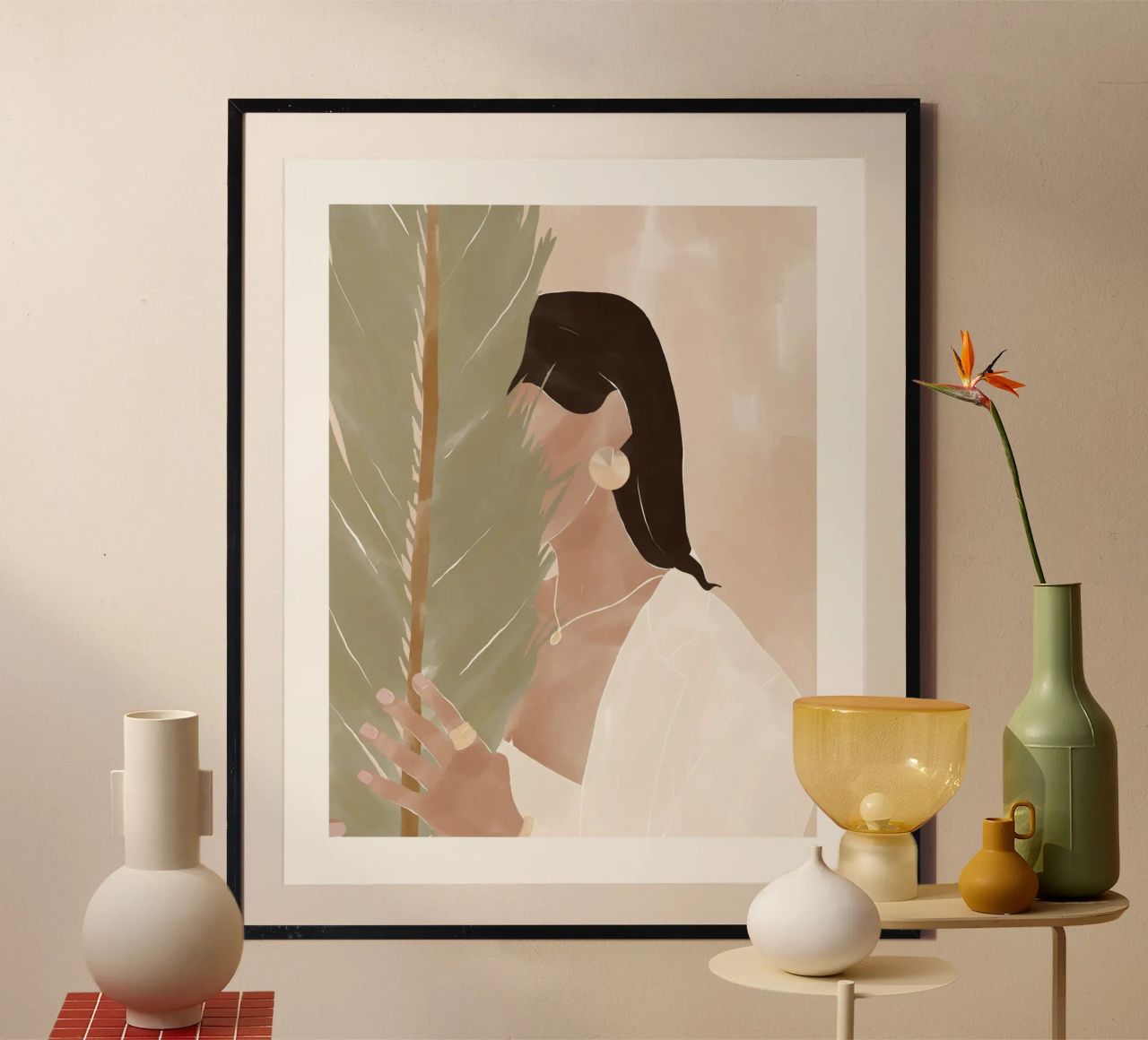 Plant Girl poster by Ivy Green Illustrations