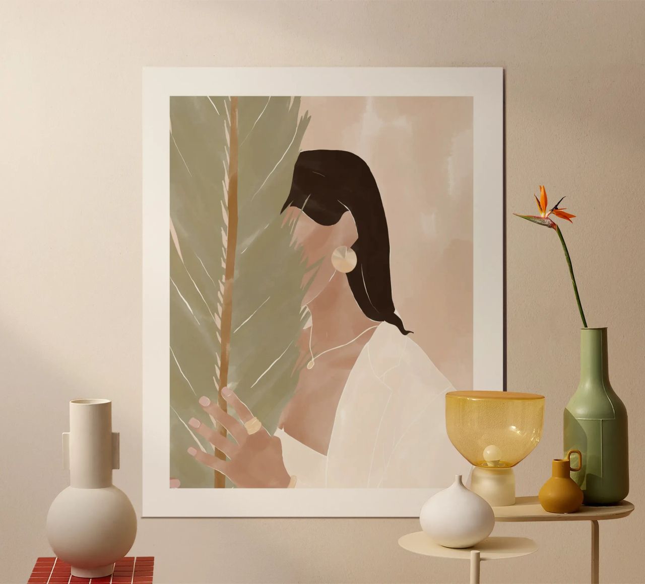 Plant Girl poster by Ivy Green Illustrations
