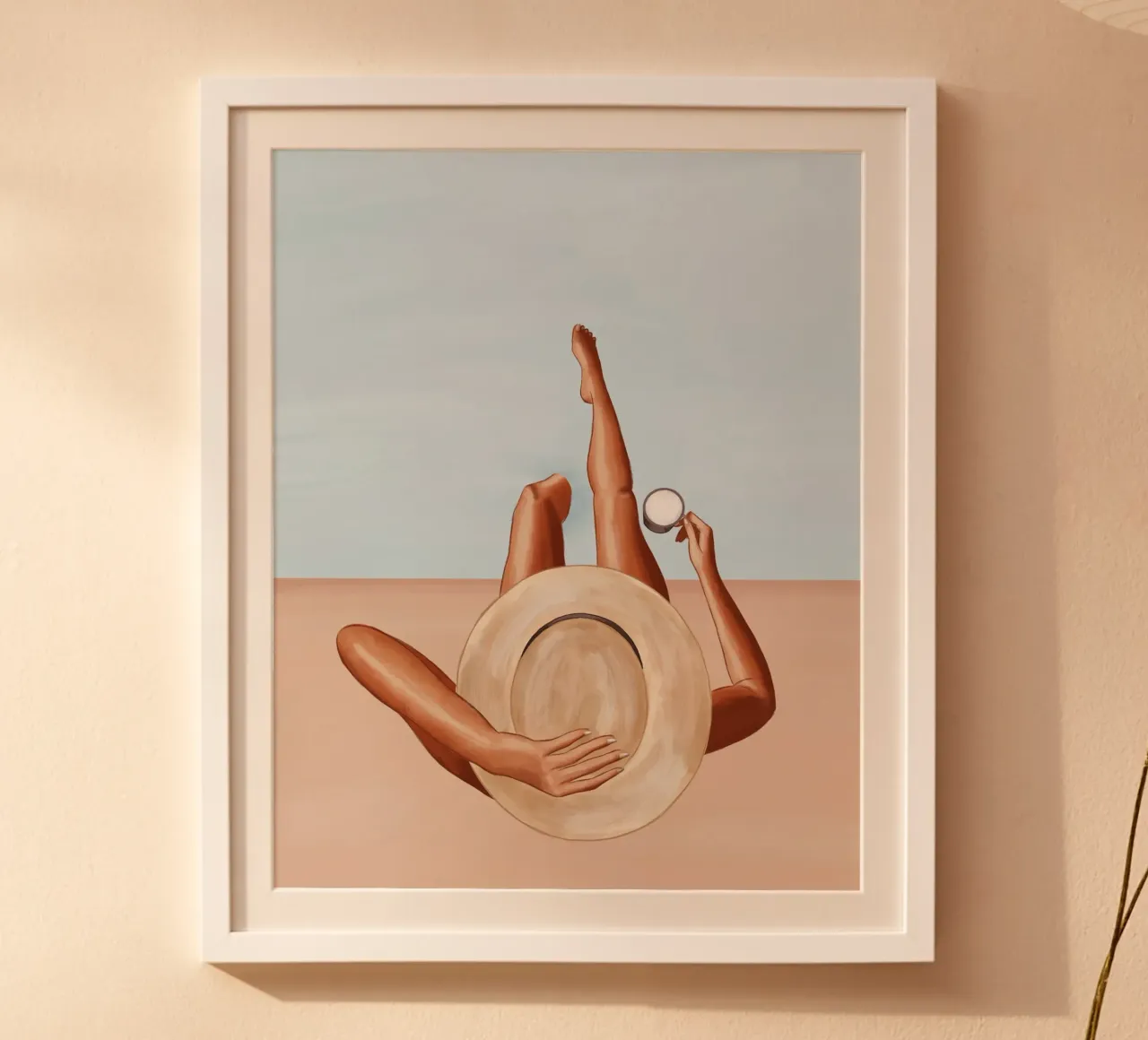 Ragazza a bordo piscina poster da Ivy Green Illustrations
