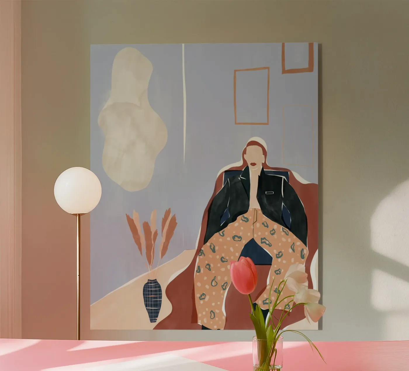 Lavanda sognante plexiglass da Ivy Green Illustrations