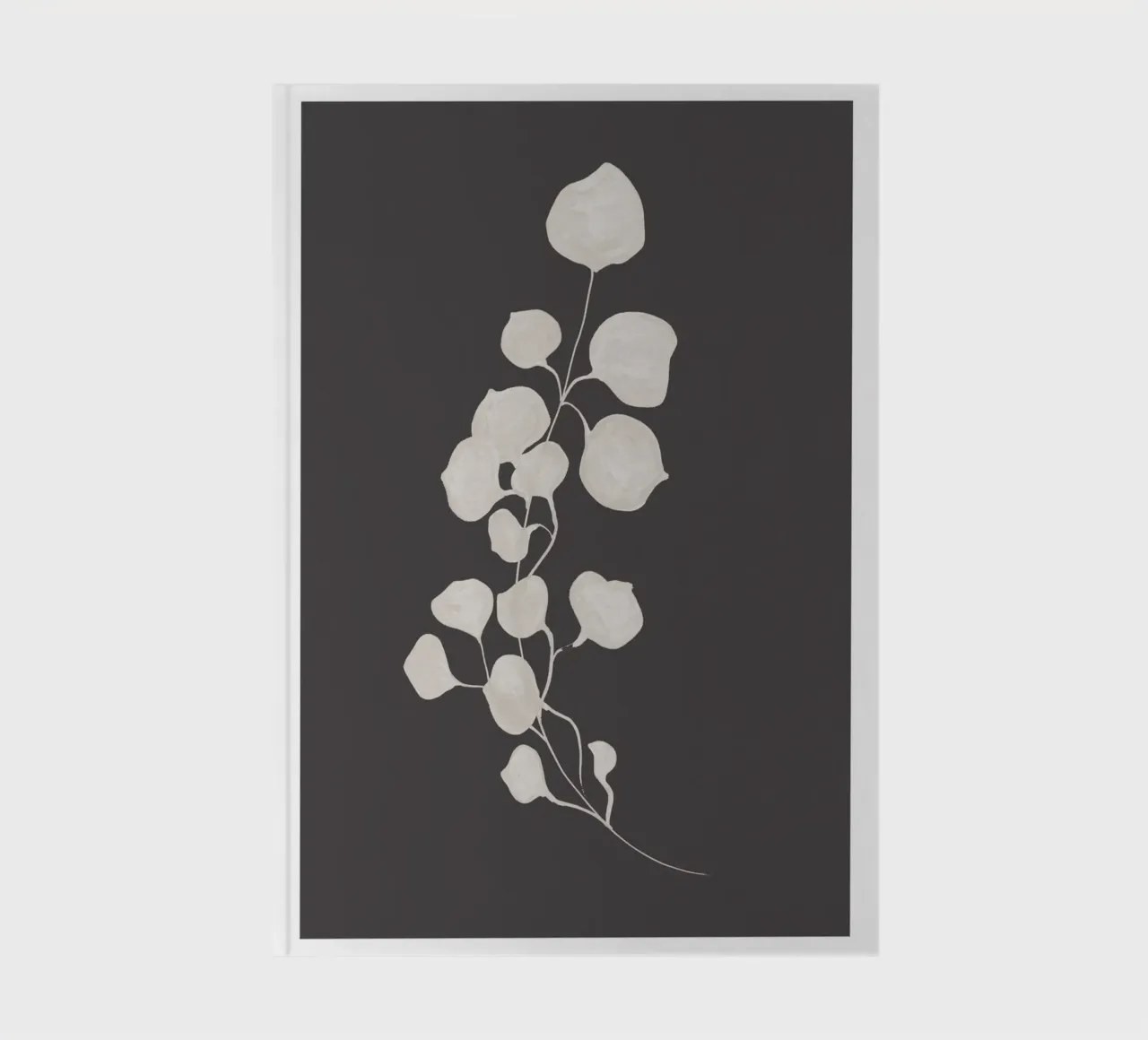 Elegantes Minimalistisches Zweig-Design Notizbuch von Whole©