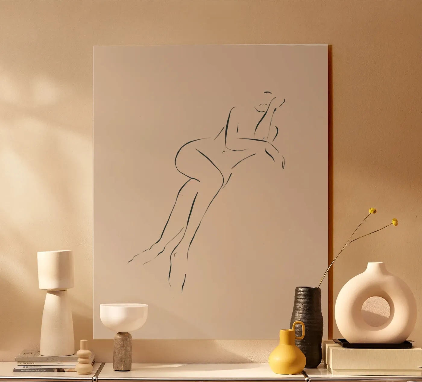 Casual Pose plexiglas de Ivy Green Illustrations