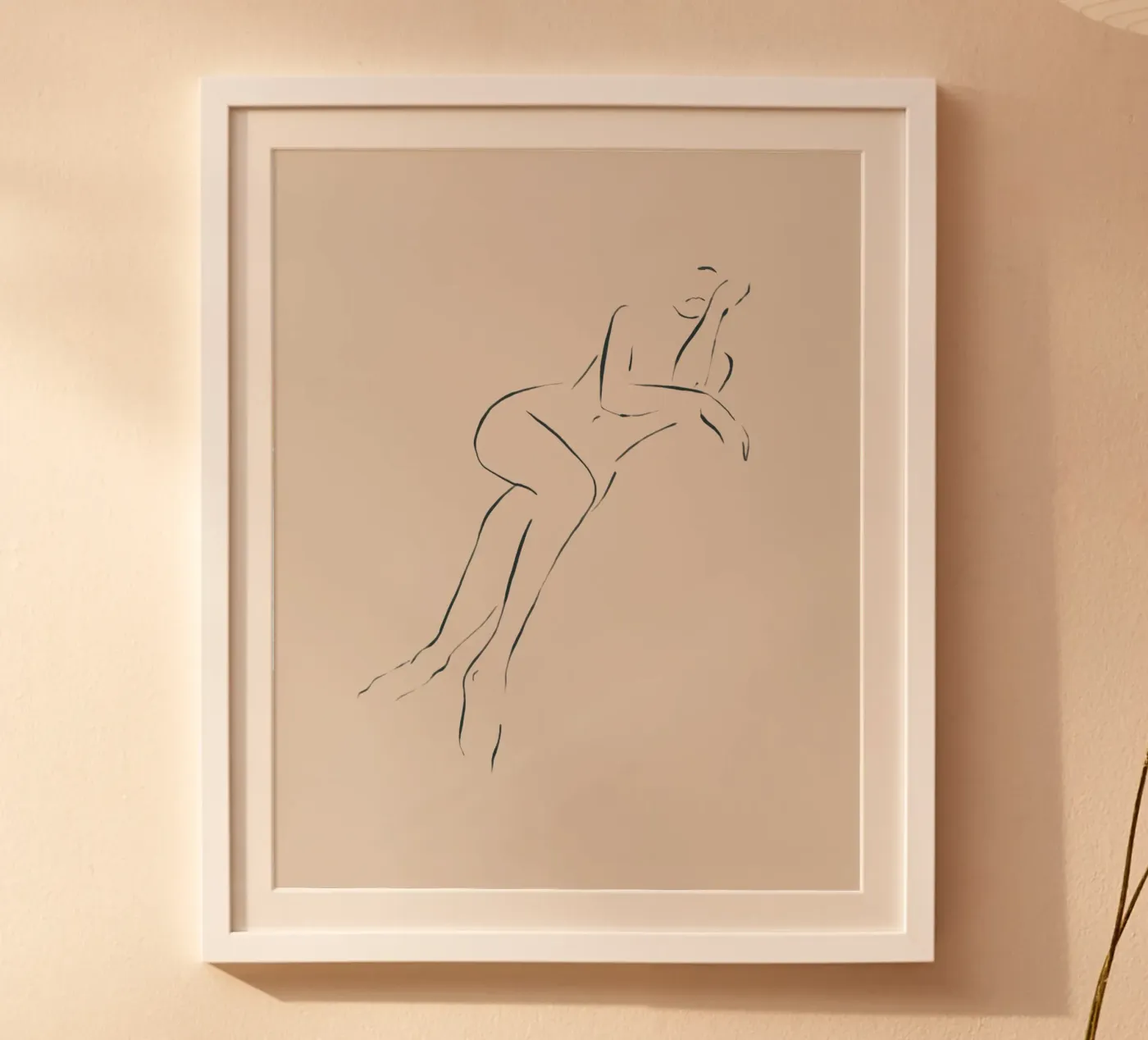 Pose décontractée poster de Ivy Green Illustrations