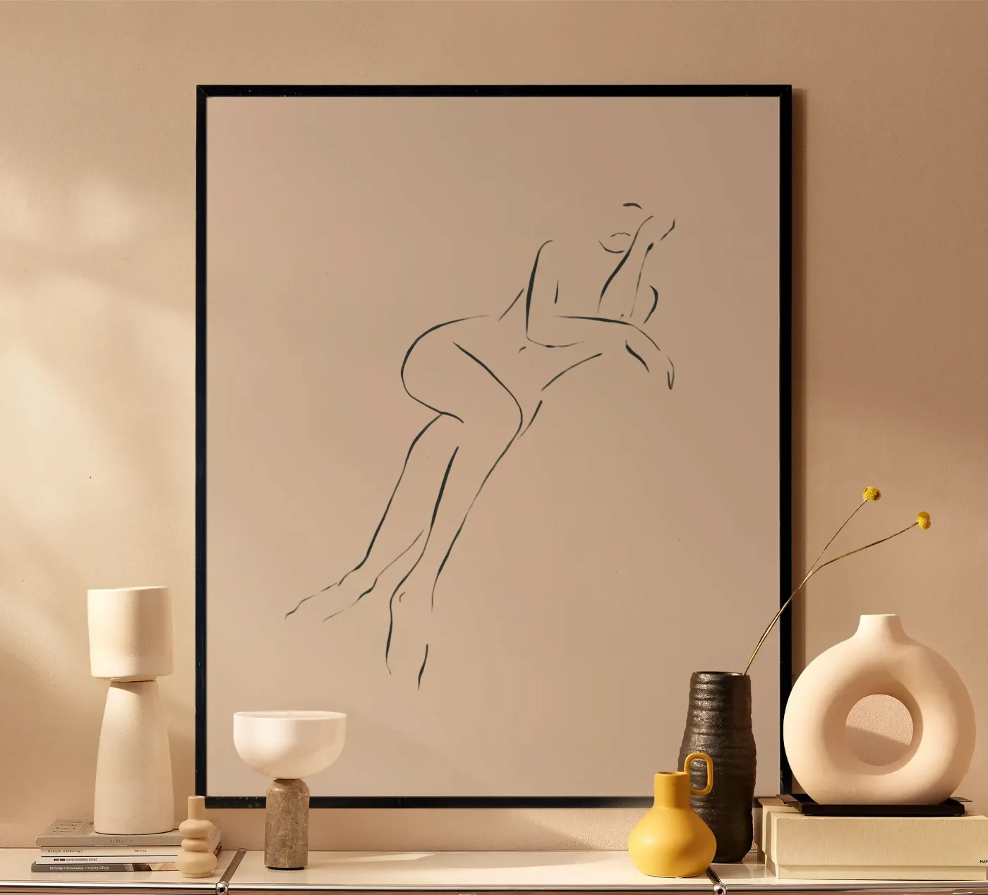 Pose décontractée poster de Ivy Green Illustrations