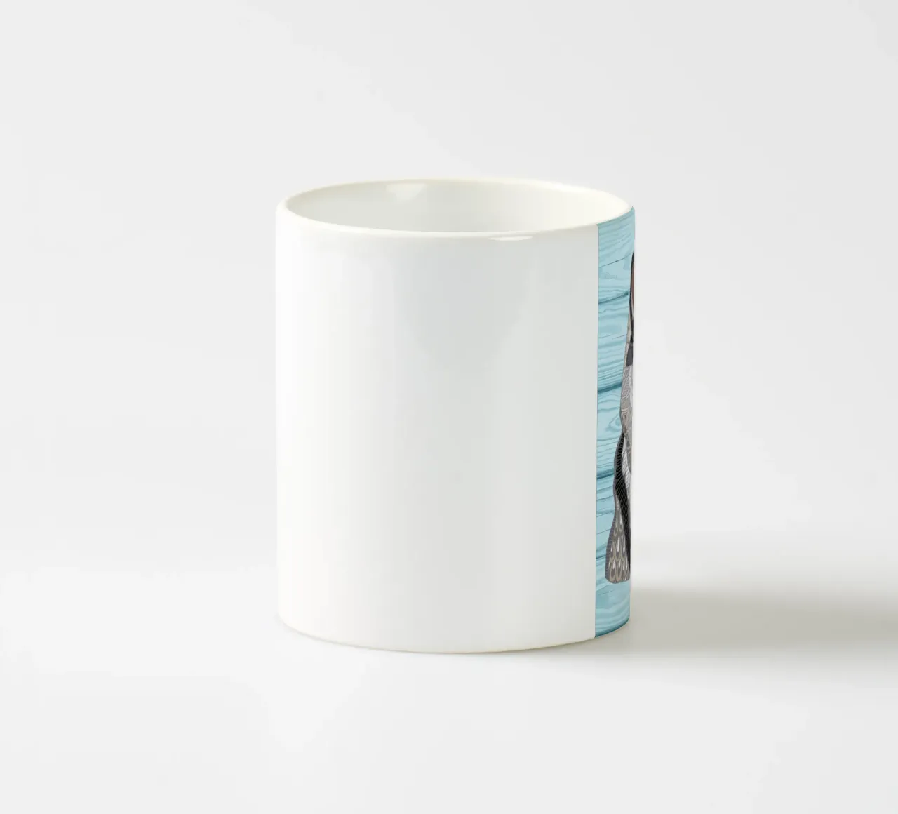 Happy Husky tazza in ceramica da Angelika Parker