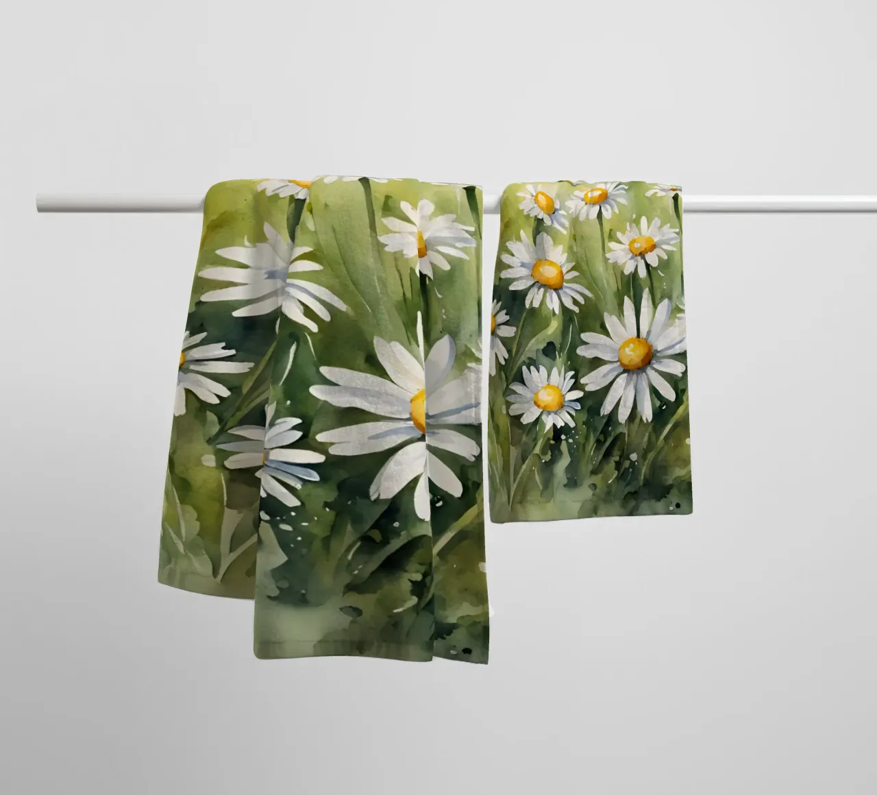 Margeritenwiese serviette de bain de Ohkimiko