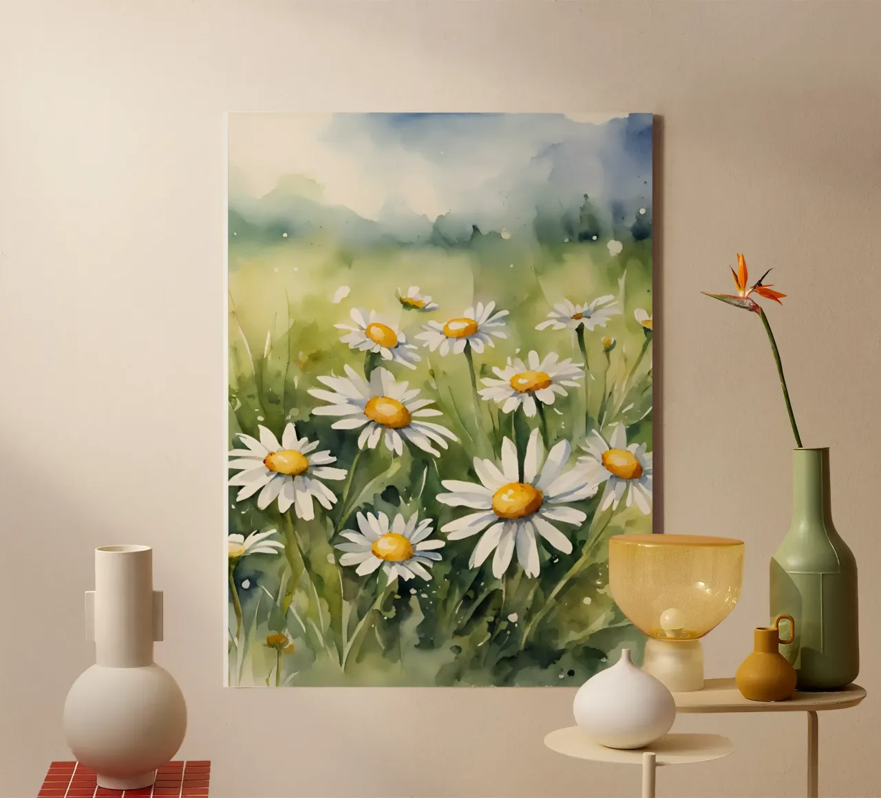 Margeritenwiese lienzo de Ohkimiko