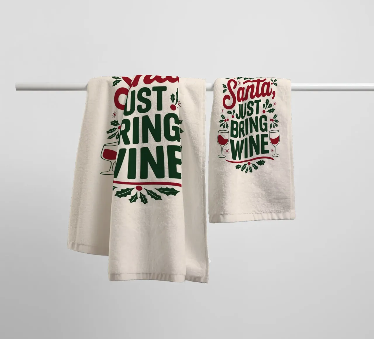 Bringen Sie einfach Wein mit Handtuch von cafelab