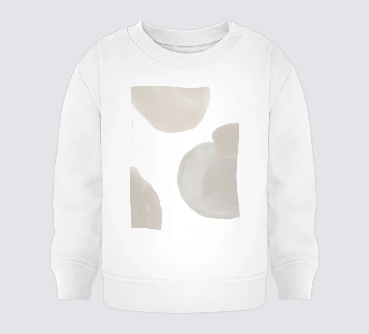 Forme naturali astratte - Design minimalista per pareti felpa neonato da Whole©