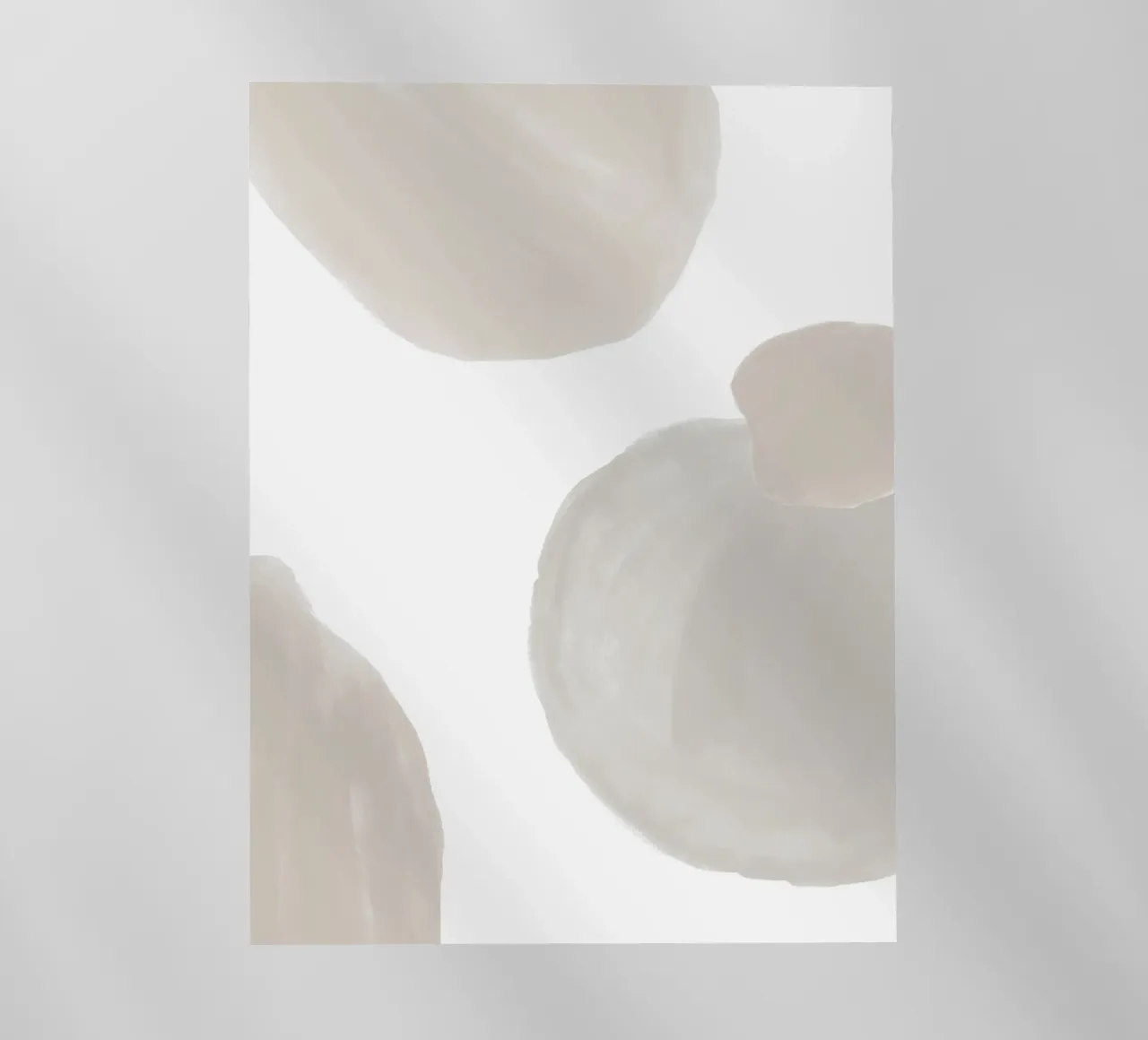 Forme naturali astratte - Design minimalista per pareti pellicola backlit da Whole©