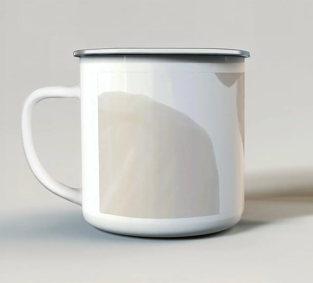 Forme naturali astratte - Design minimalista per pareti tazza in smalto da Whole©