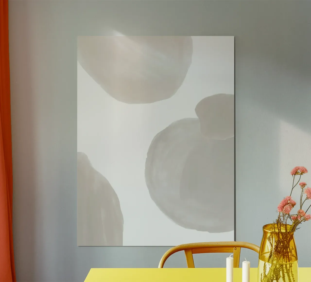 Abstract natural forms - Minimalist wall design hahnemühle by Whole©