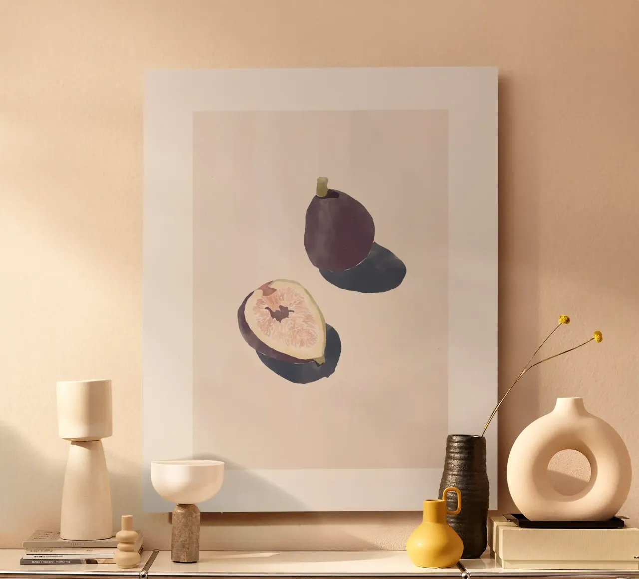 Figs forex plate by Ivy Green Illustrations