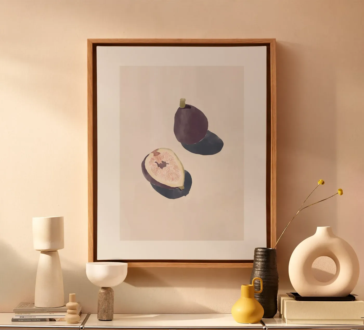 Figs canvas by Ivy Green Illustrations