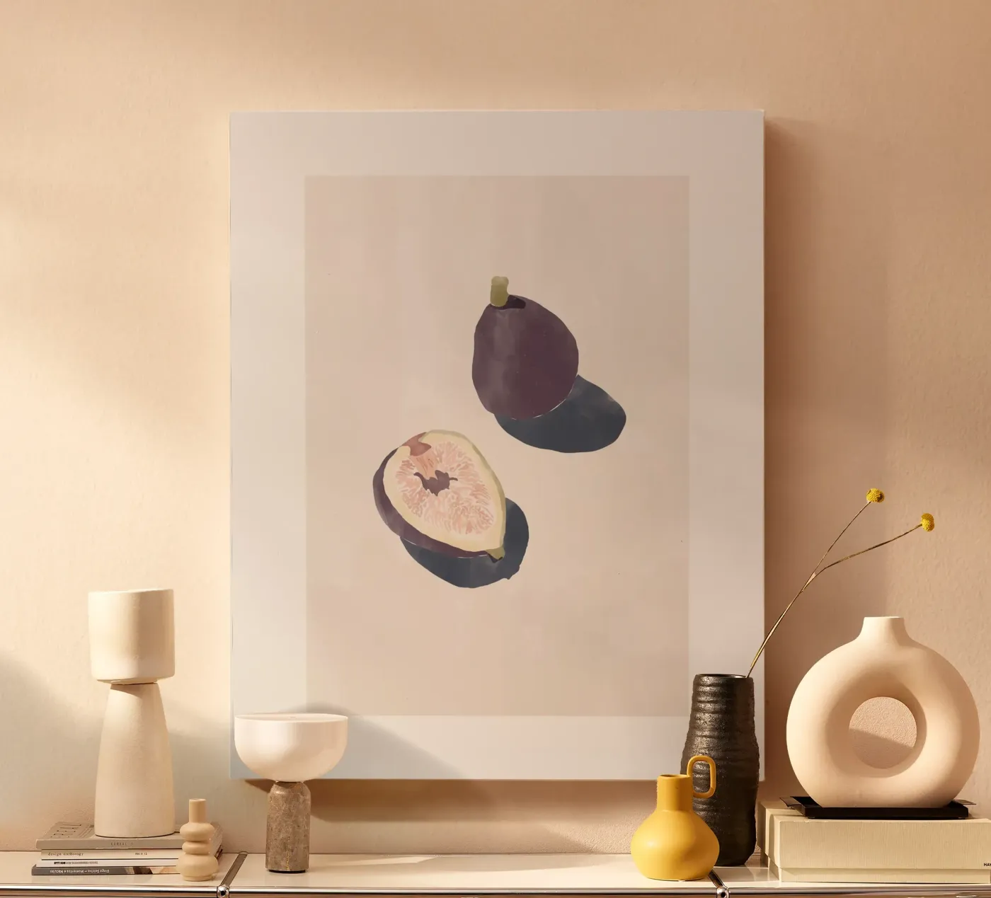 Figs canvas by Ivy Green Illustrations