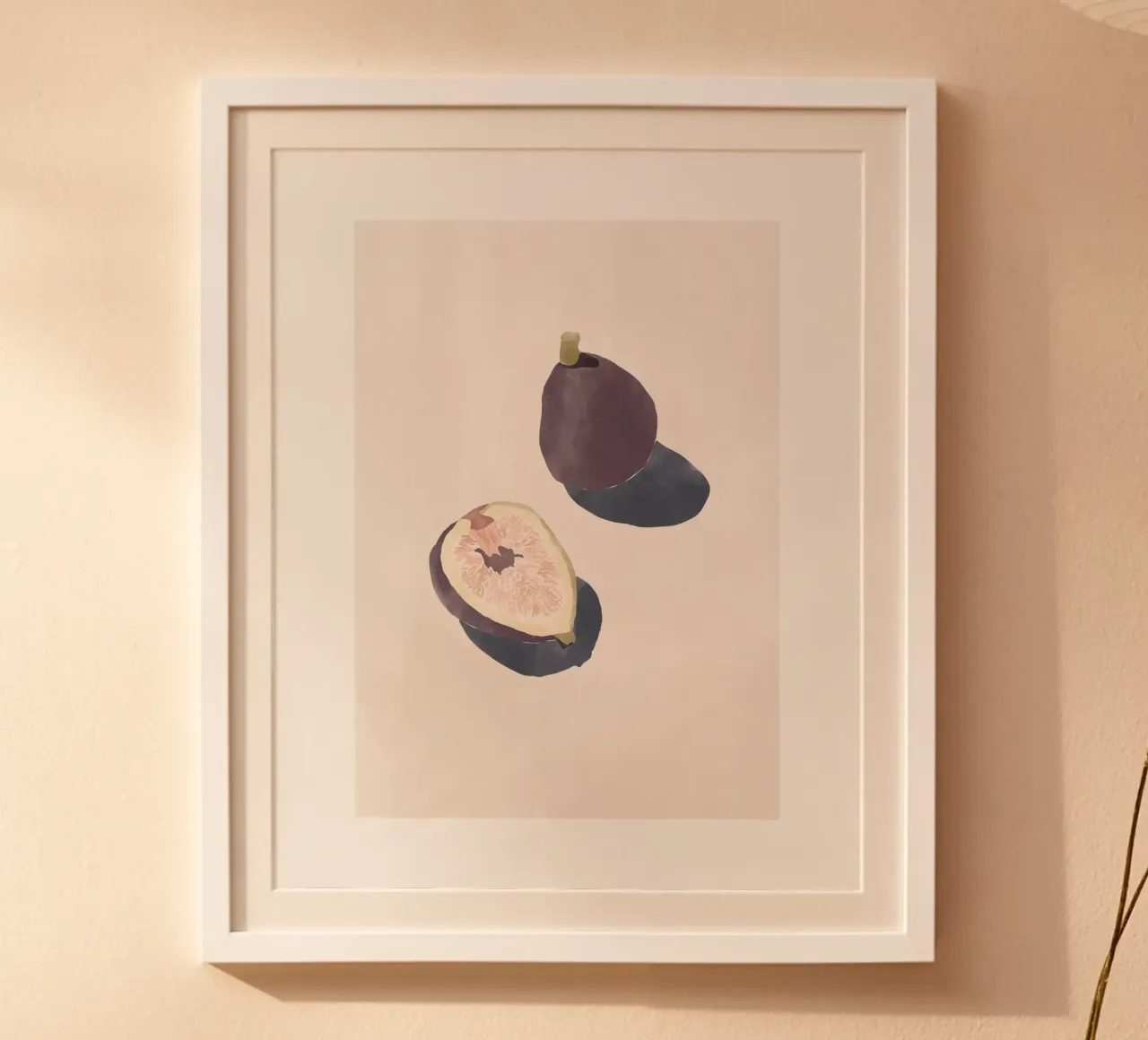 Figs poster by Ivy Green Illustrations