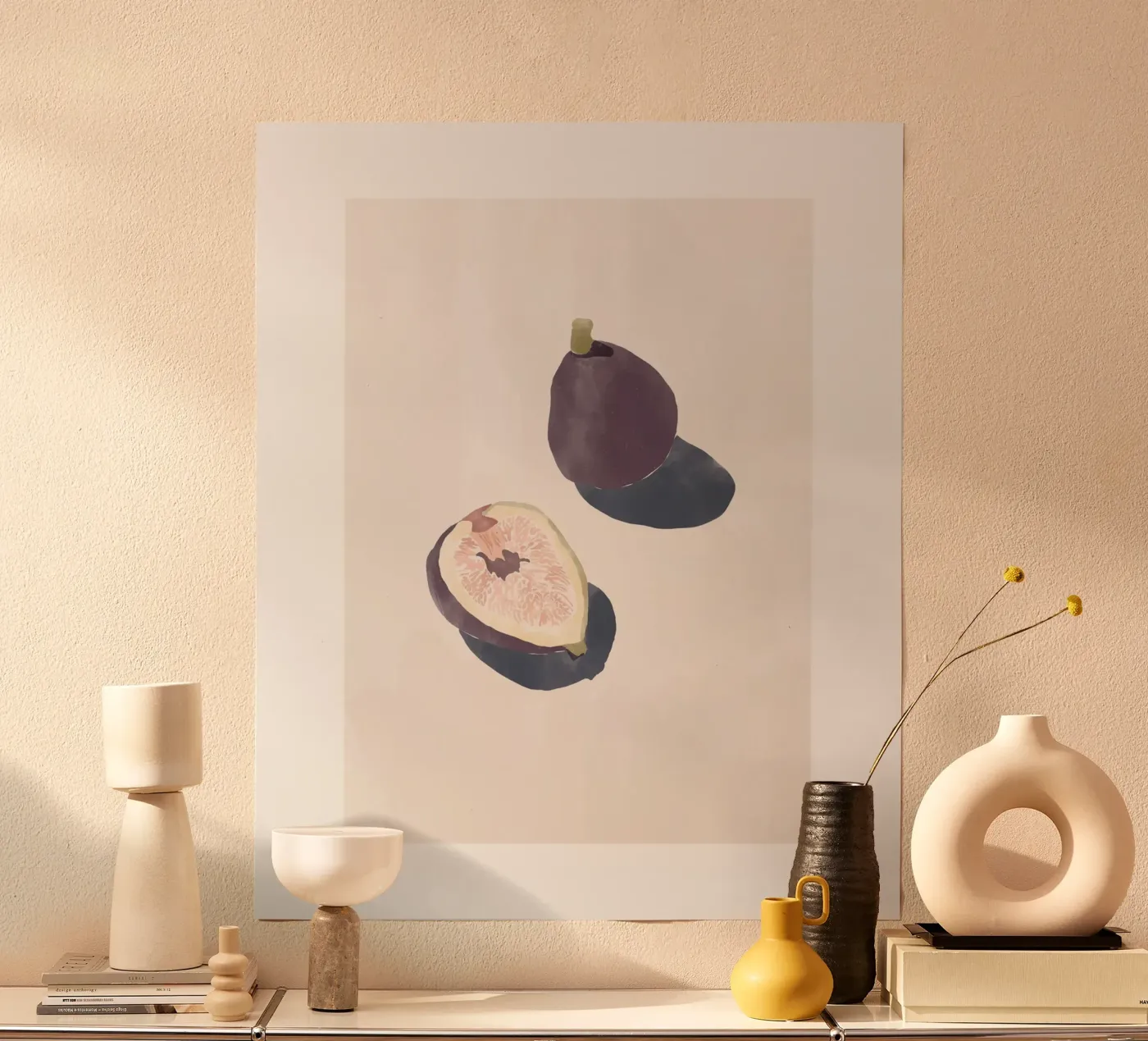 Feigen Poster von Ivy Green Illustrations