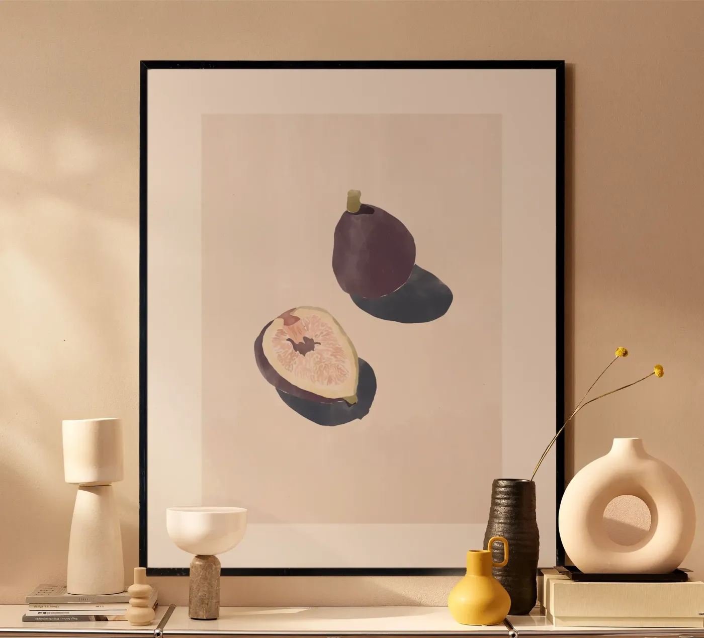 Feigen Poster von Ivy Green Illustrations