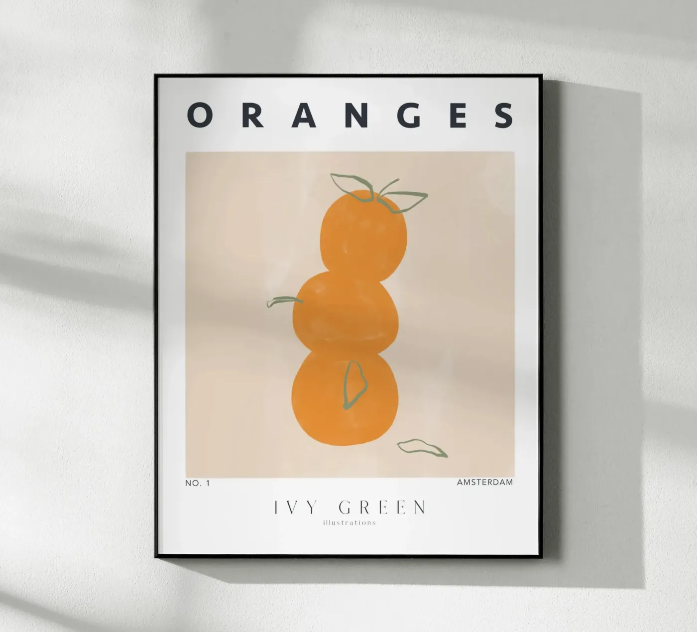 Arance plexiglass da Ivy Green Illustrations