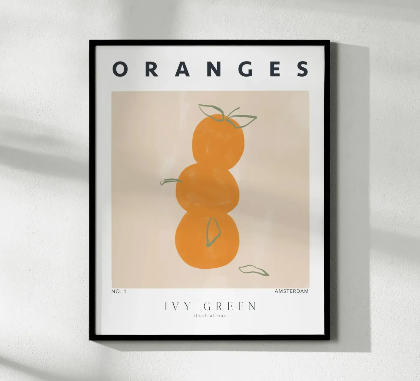 Arance poster da Ivy Green Illustrations