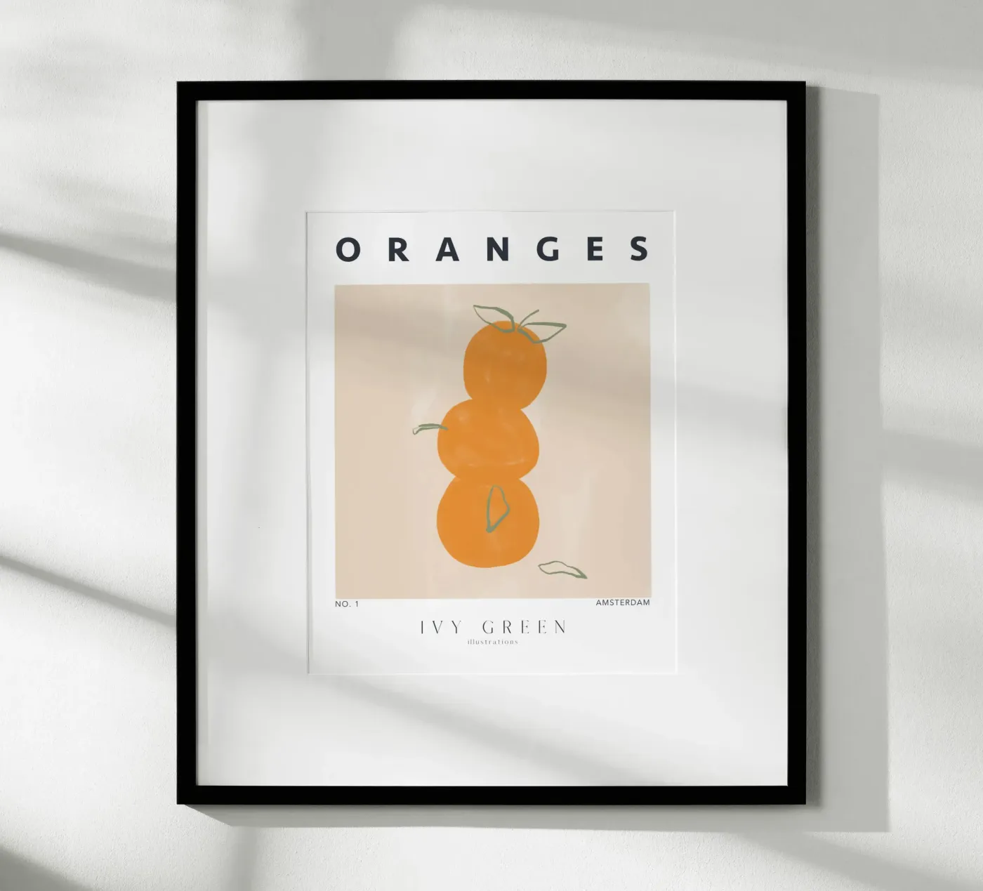 Arance poster da Ivy Green Illustrations