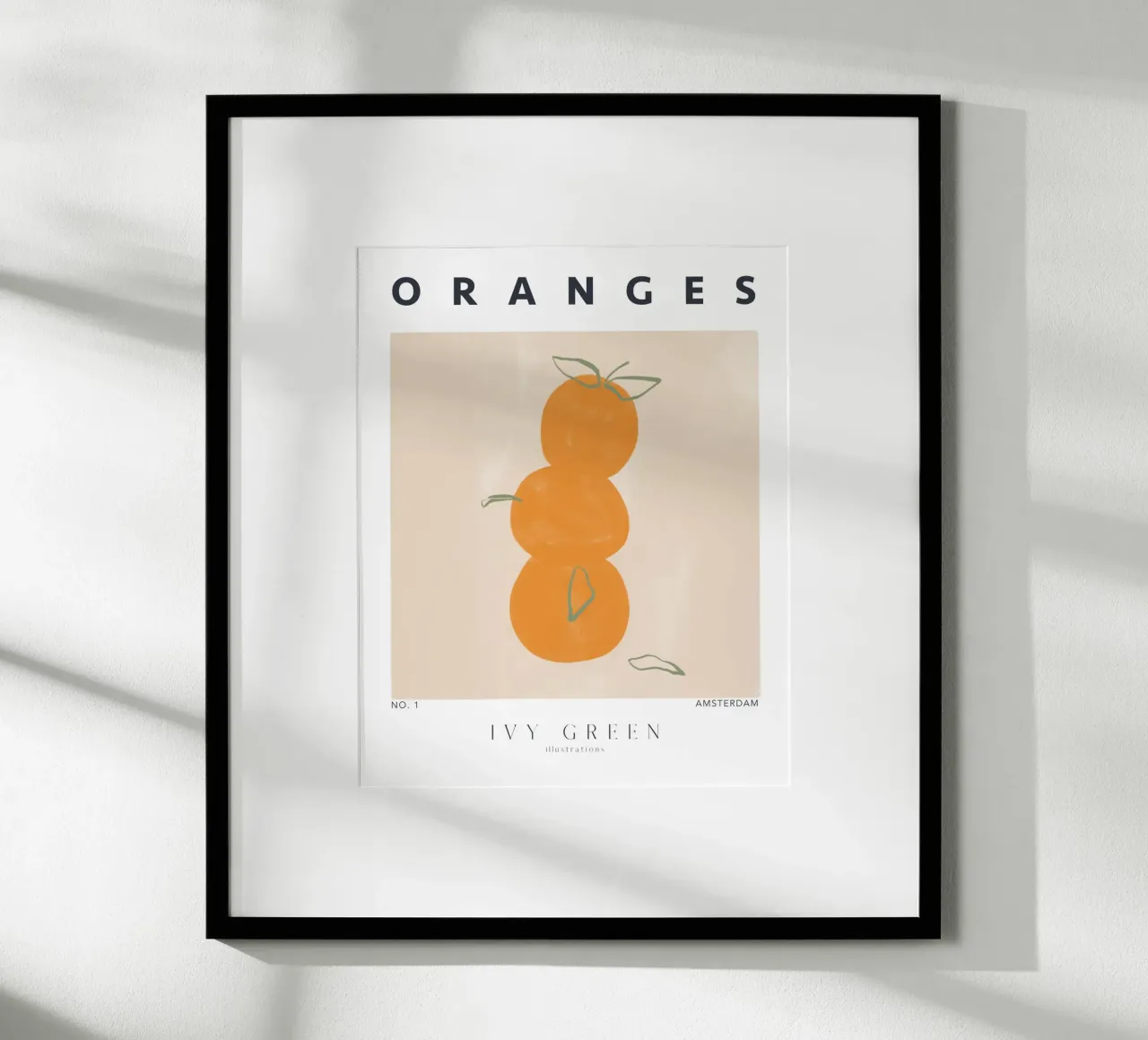 Arance poster da Ivy Green Illustrations