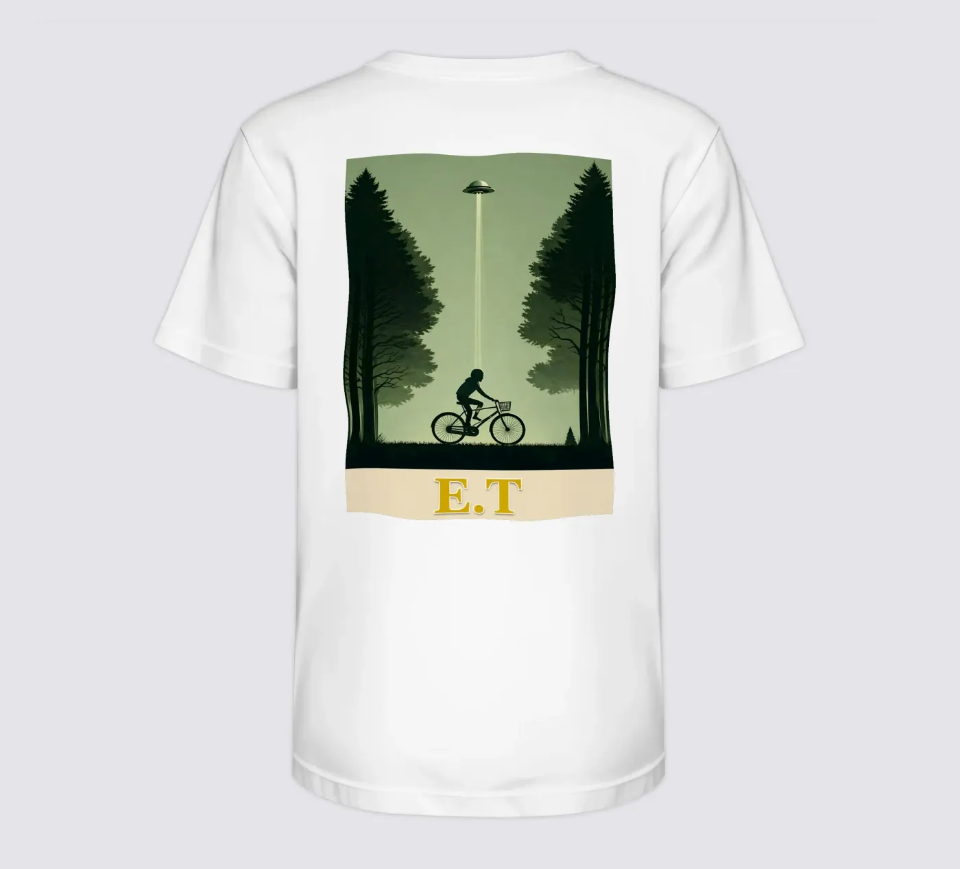 alieno t-shirt bambini da joexs