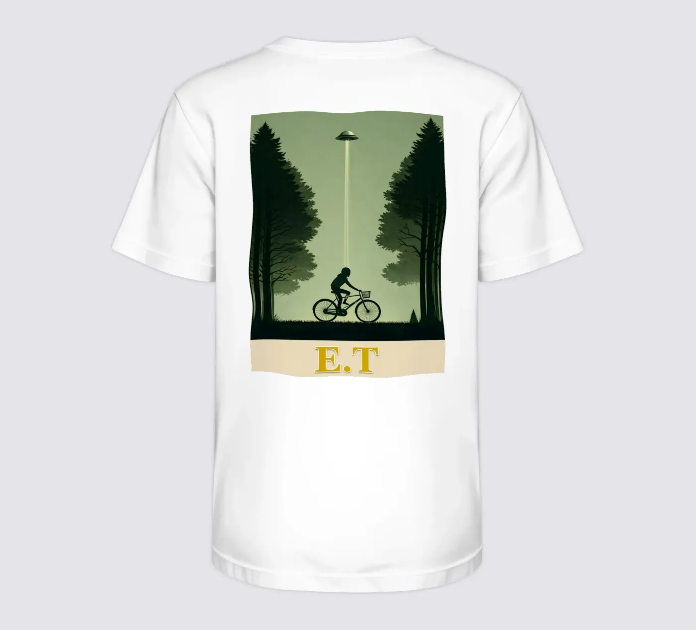 alieno t-shirt bambini da joexs