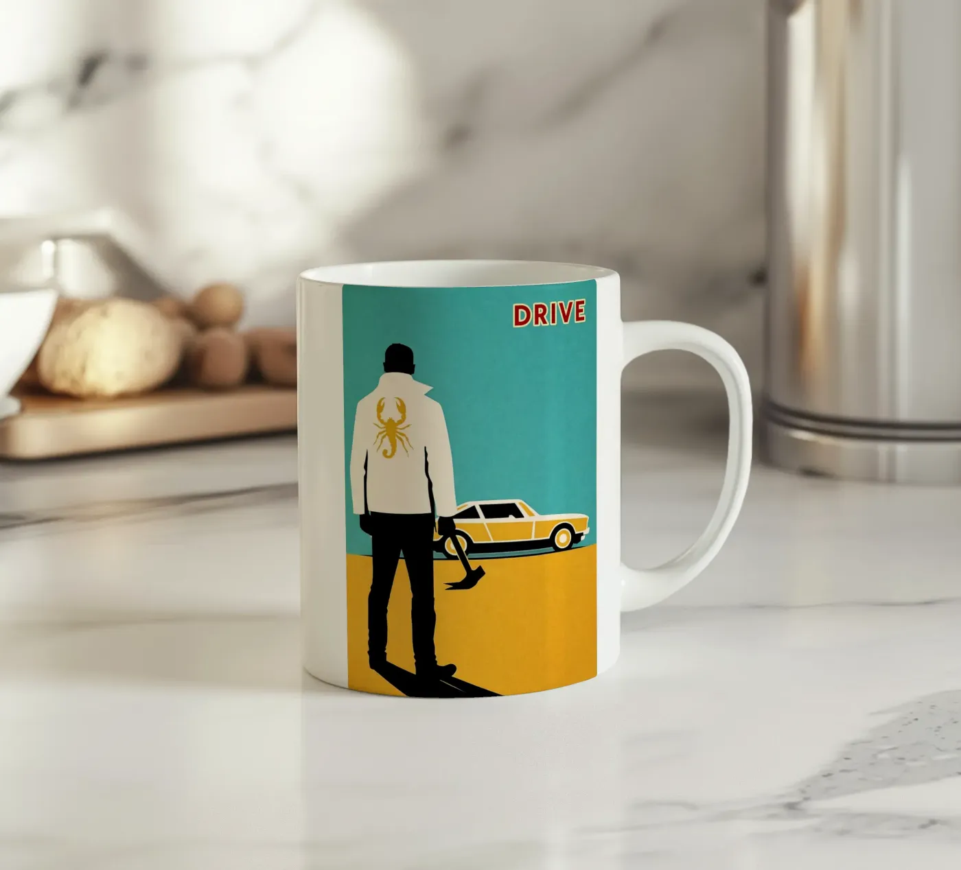 drive ceramic mug by joexs