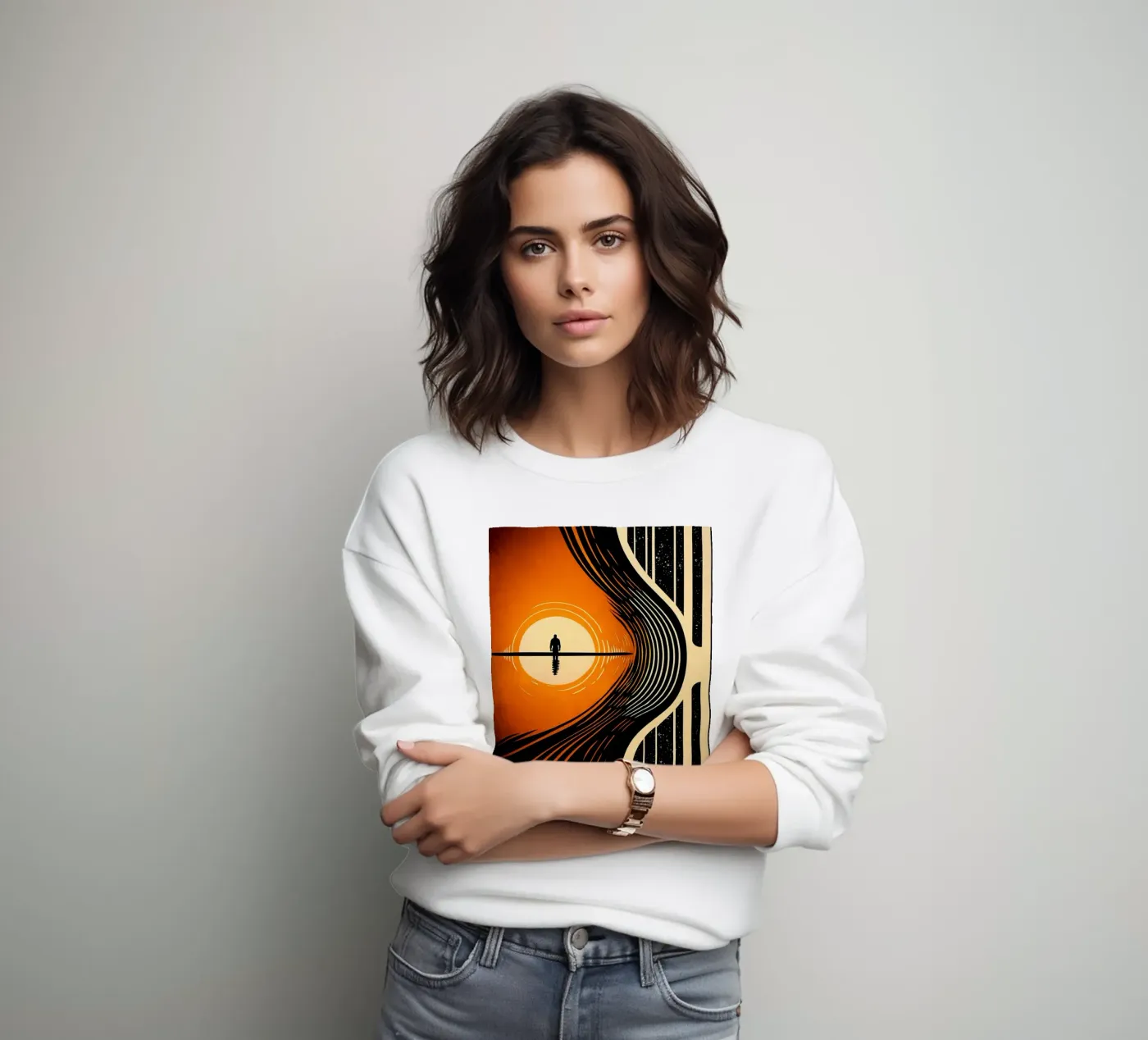 interstellar vector sweatshirt by joexs