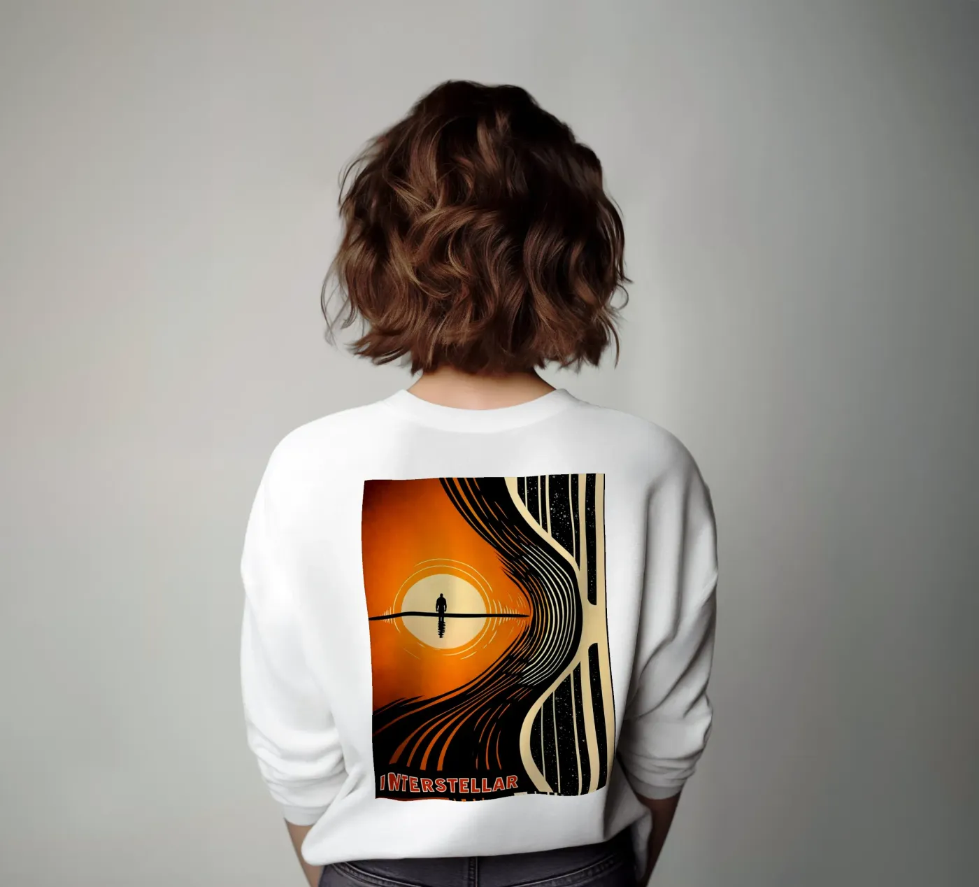 interstellar vector sweatshirt by joexs