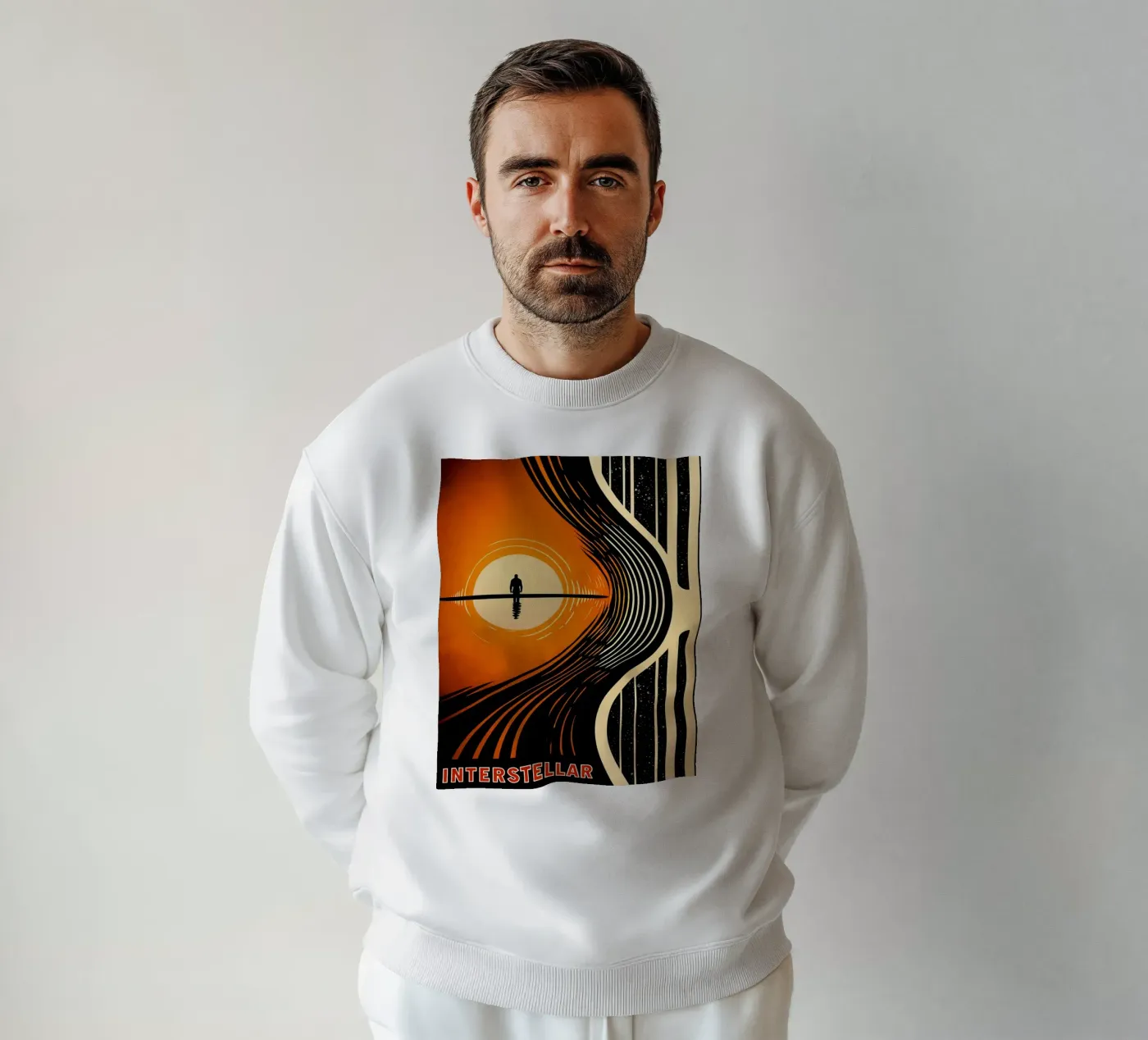 interstellar vector sweatshirt by joexs