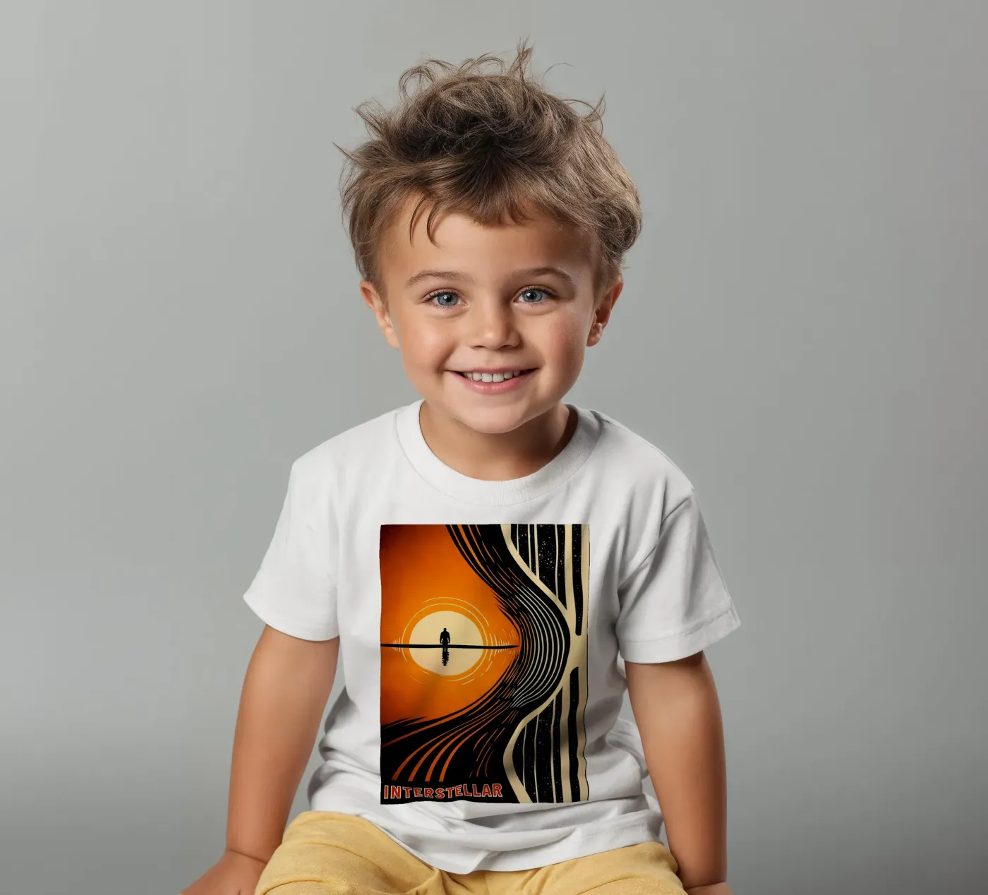 interstellar vector kids t-shirt by joexs