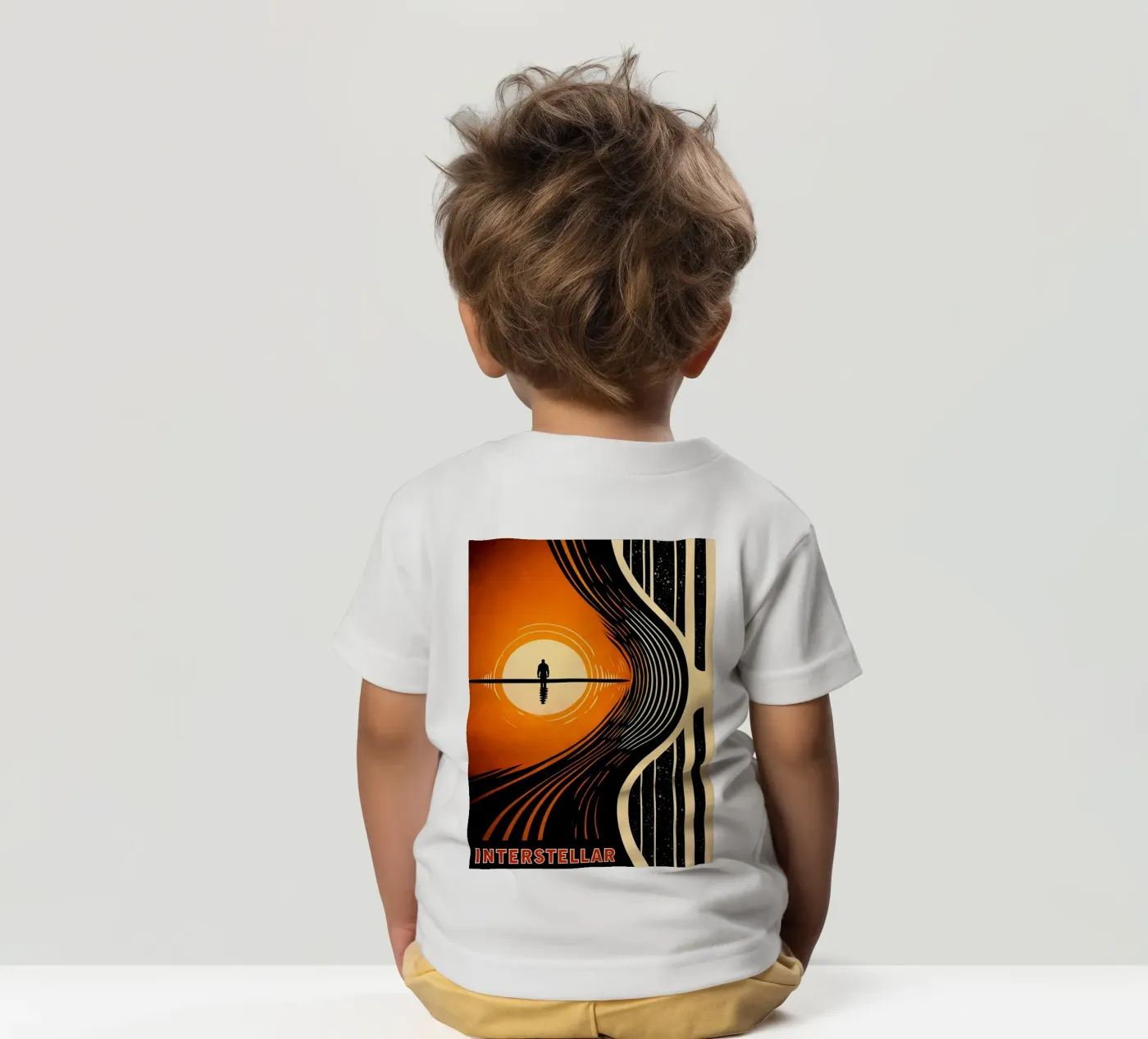 interstellar vector kids t-shirt by joexs