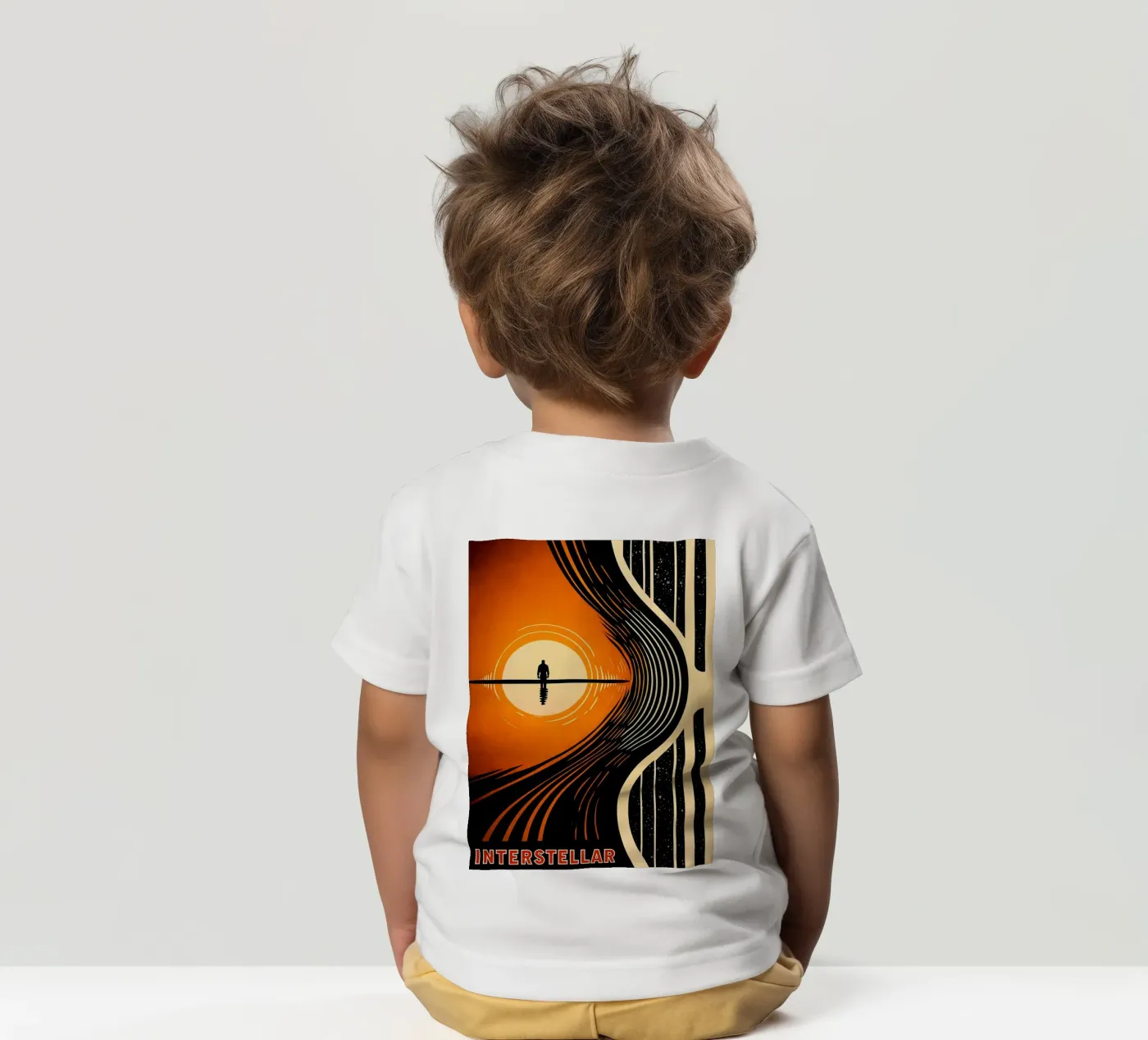 interstellar vector kids t-shirt by joexs